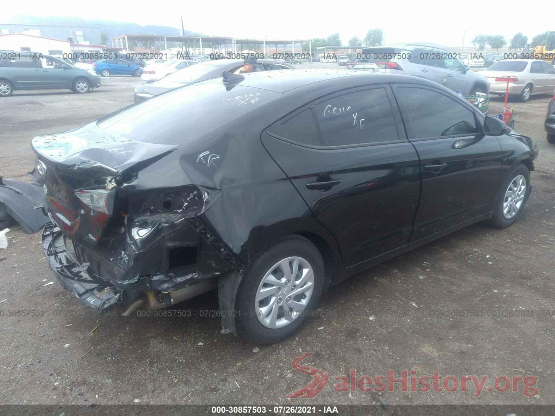 5NPD74LF3JH360548 2018 HYUNDAI ELANTRA