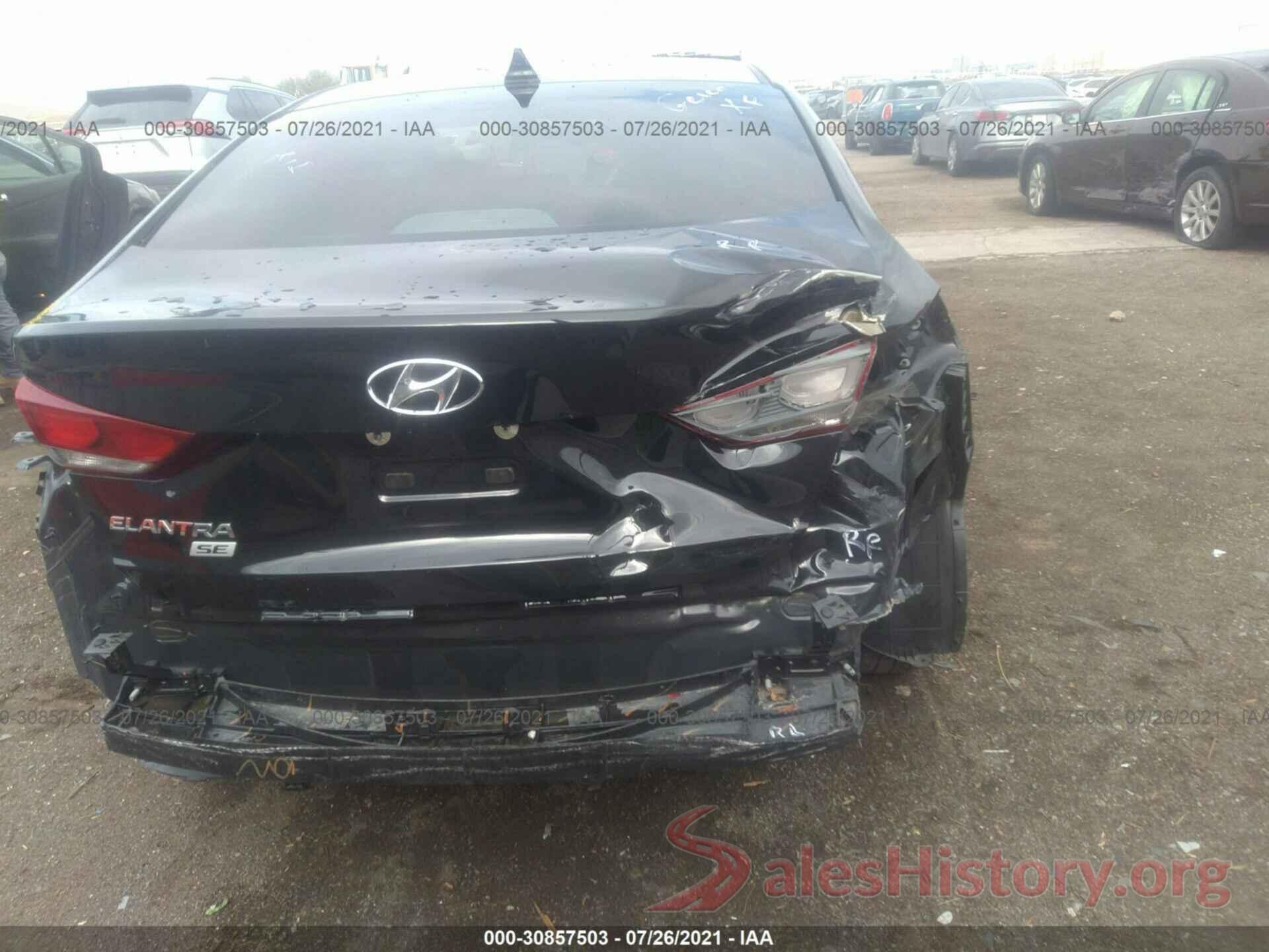 5NPD74LF3JH360548 2018 HYUNDAI ELANTRA