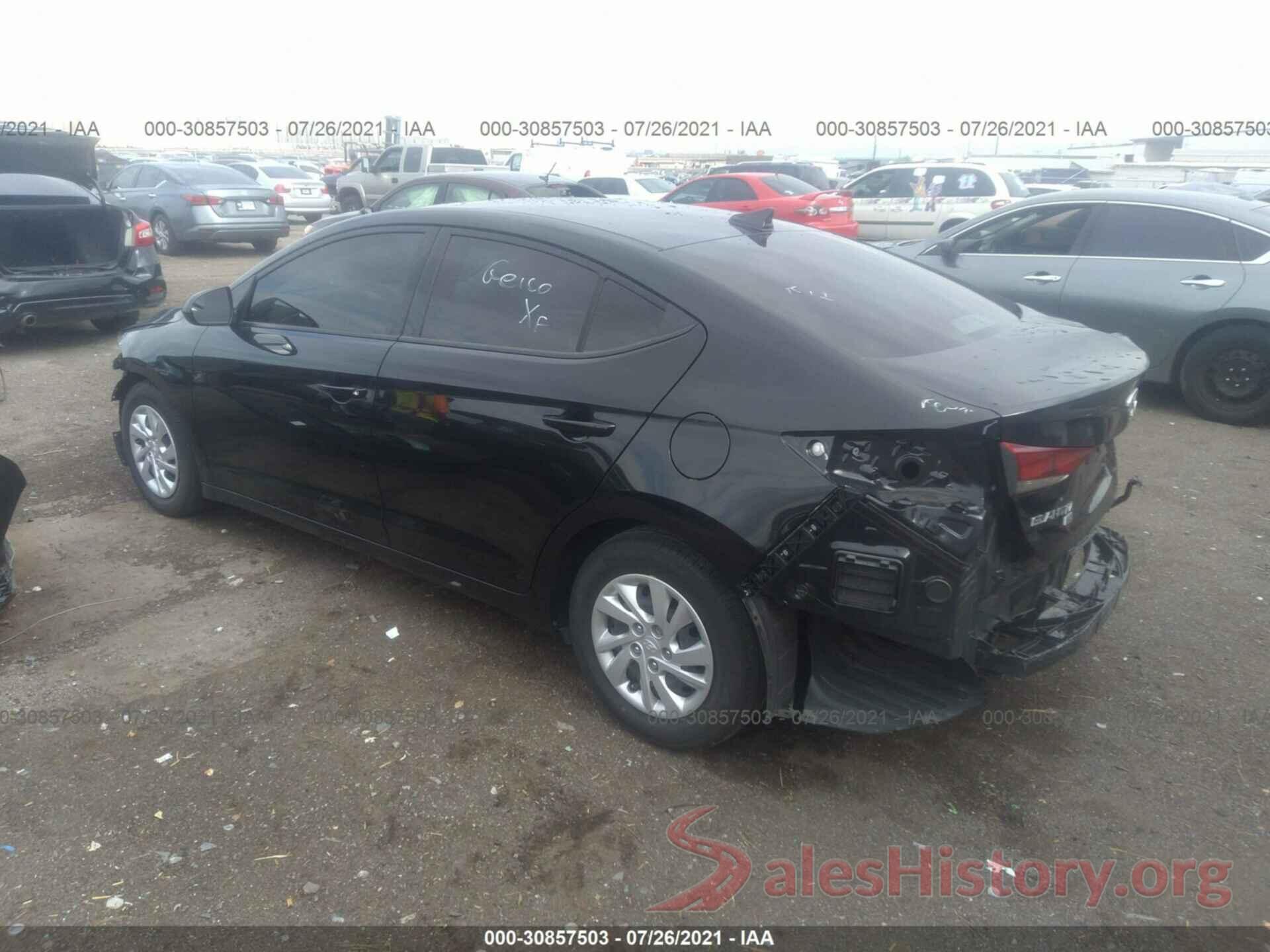 5NPD74LF3JH360548 2018 HYUNDAI ELANTRA