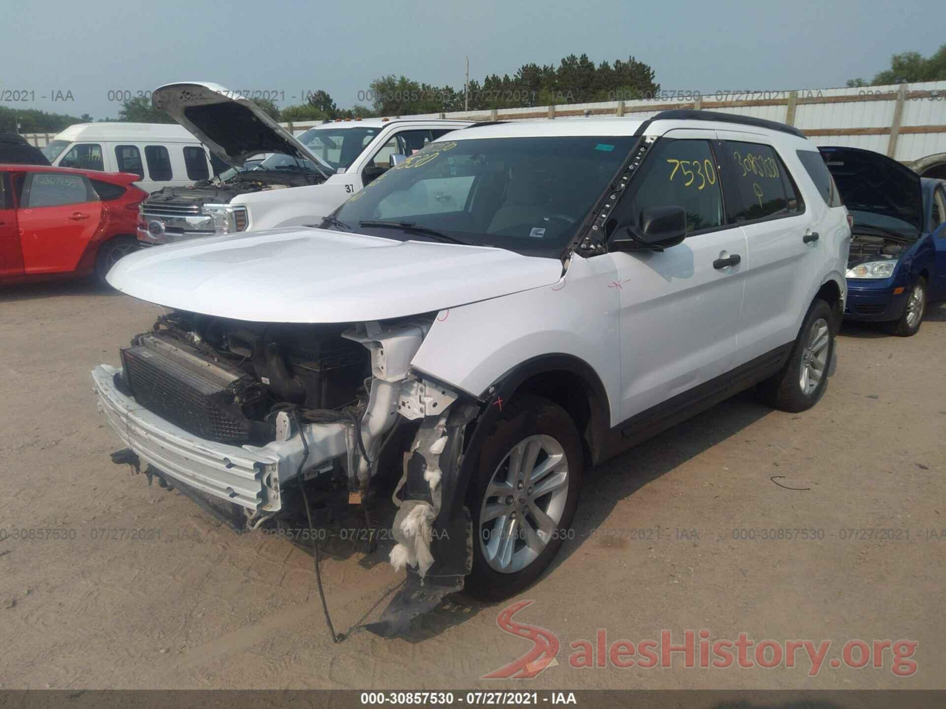 1FM5K8BH1GGB62766 2016 FORD EXPLORER