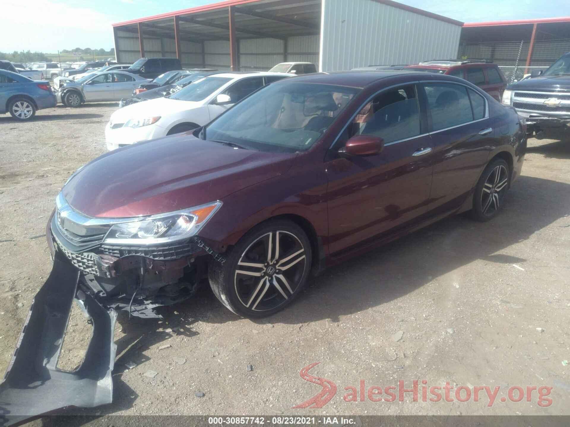 1HGCR2F53GA102772 2016 HONDA ACCORD SEDAN