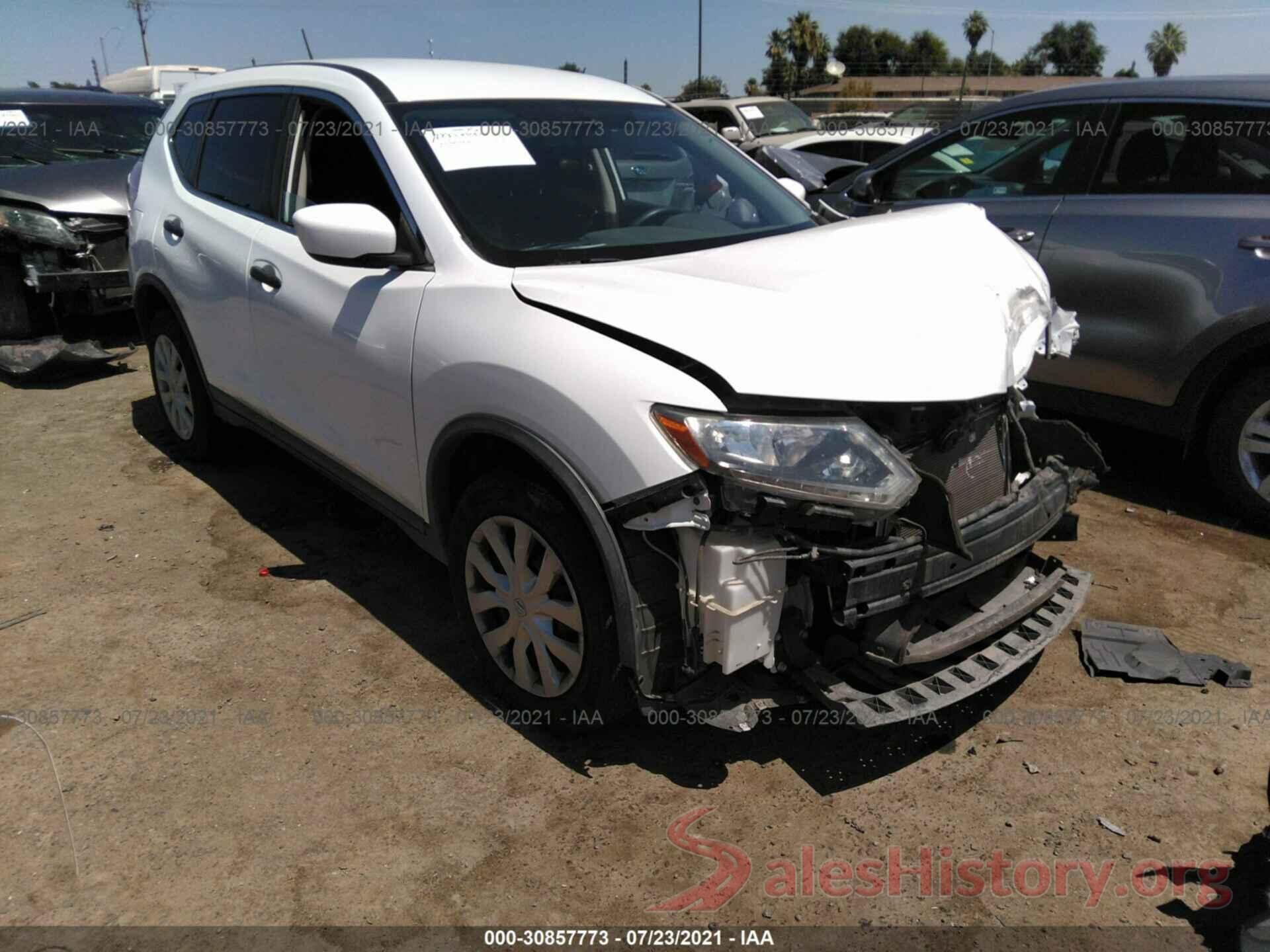 KNMAT2MV5GP700871 2016 NISSAN ROGUE