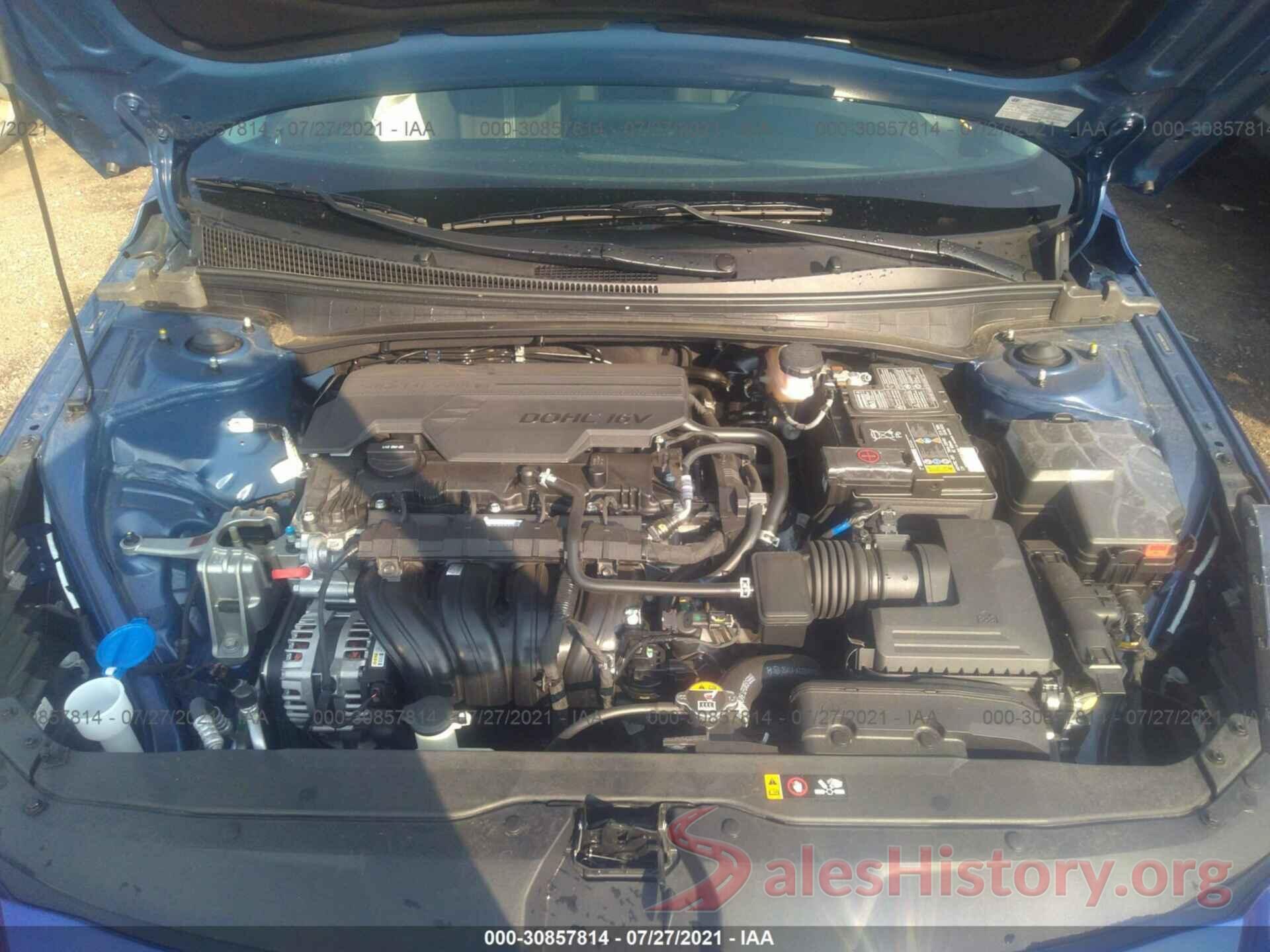 5NPLL4AG2MH014904 2021 HYUNDAI ELANTRA