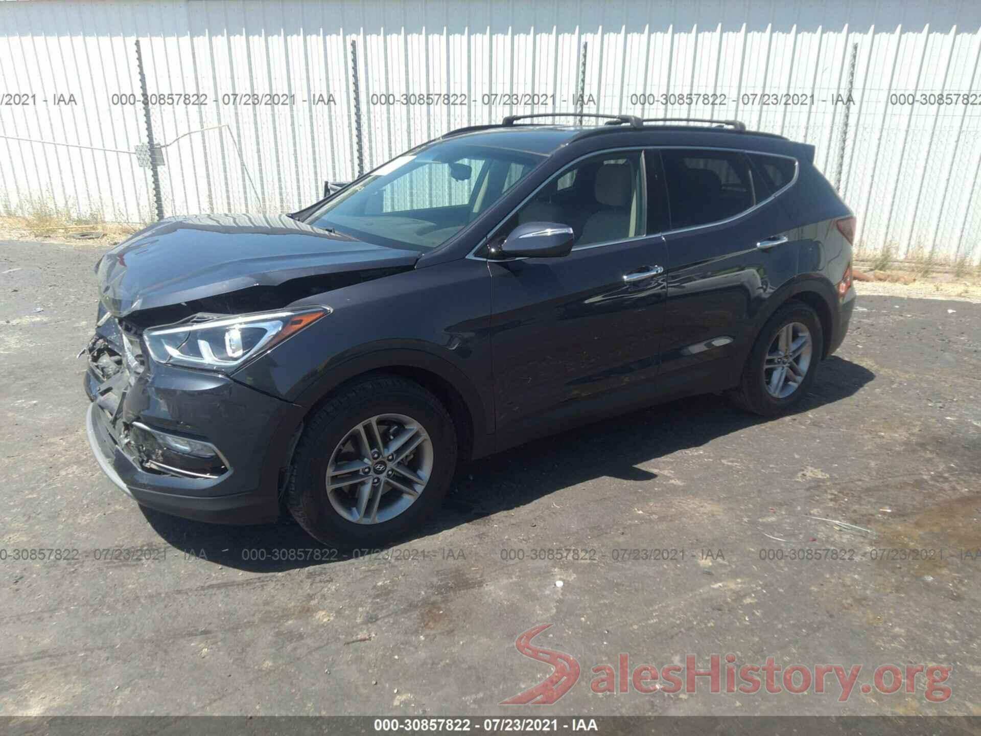 5NMZU3LB8HH051218 2017 HYUNDAI SANTA FE SPORT