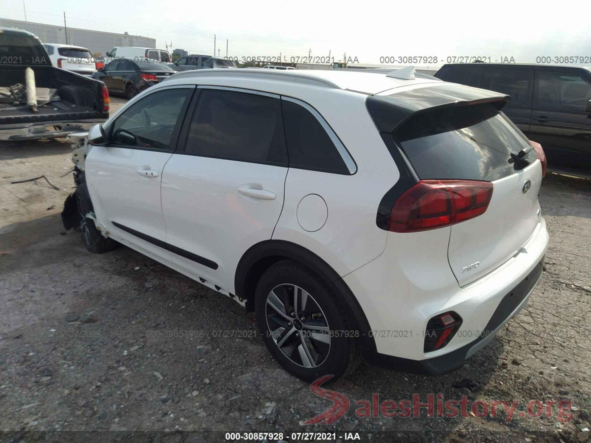 KNDCB3LC2L5392808 2020 KIA NIRO