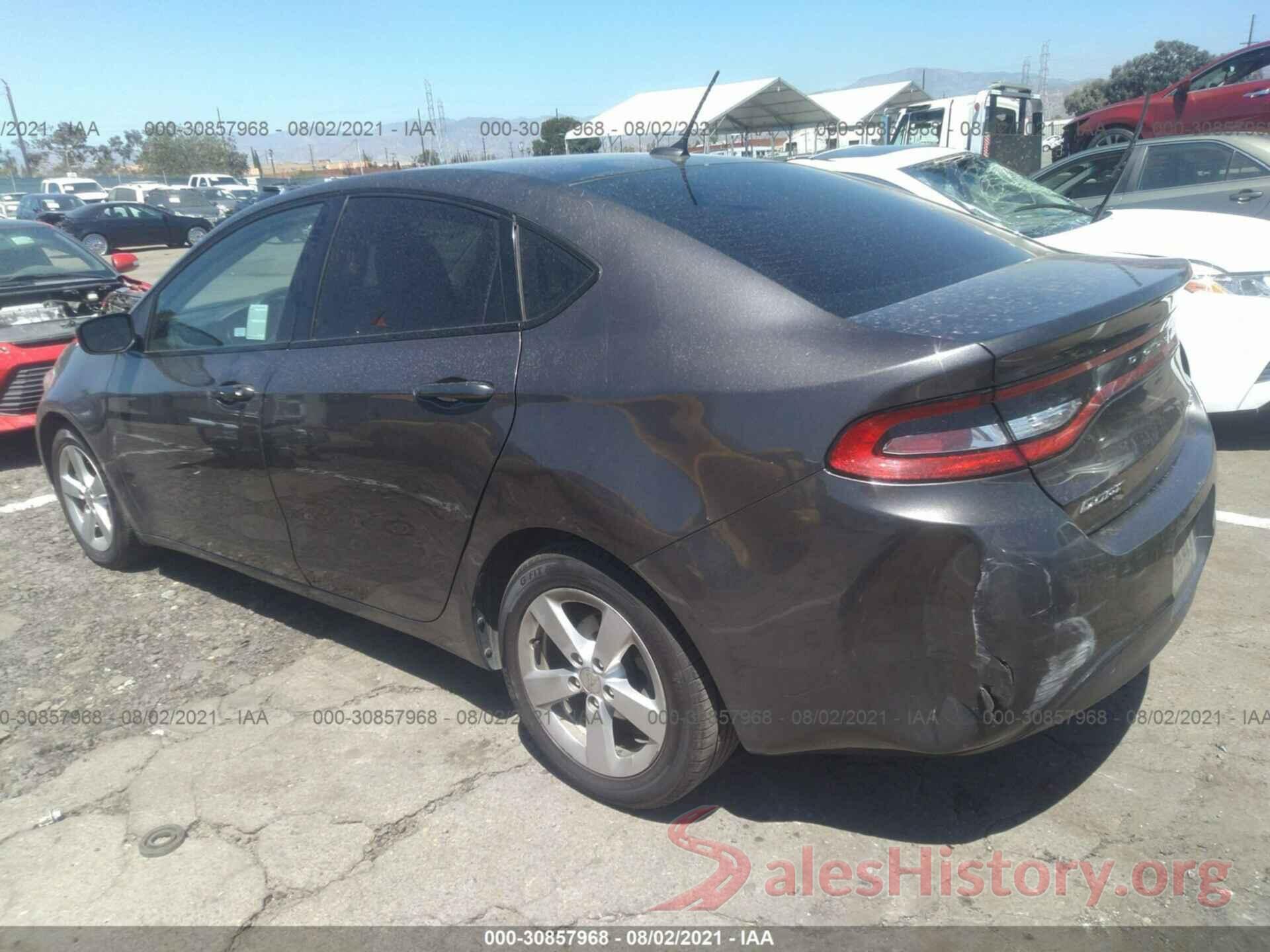 1C3CDFBB0GD550924 2016 DODGE DART