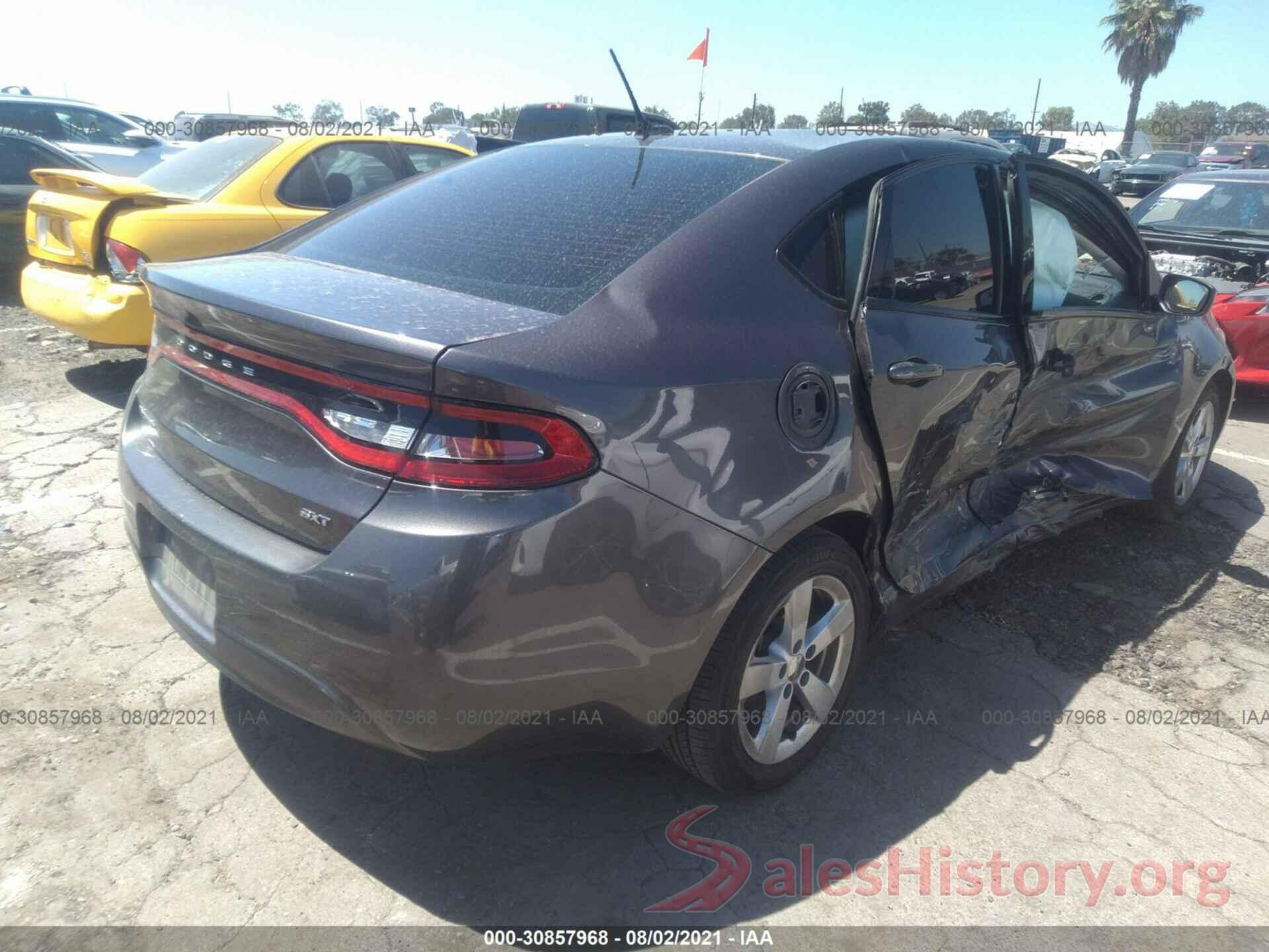 1C3CDFBB0GD550924 2016 DODGE DART