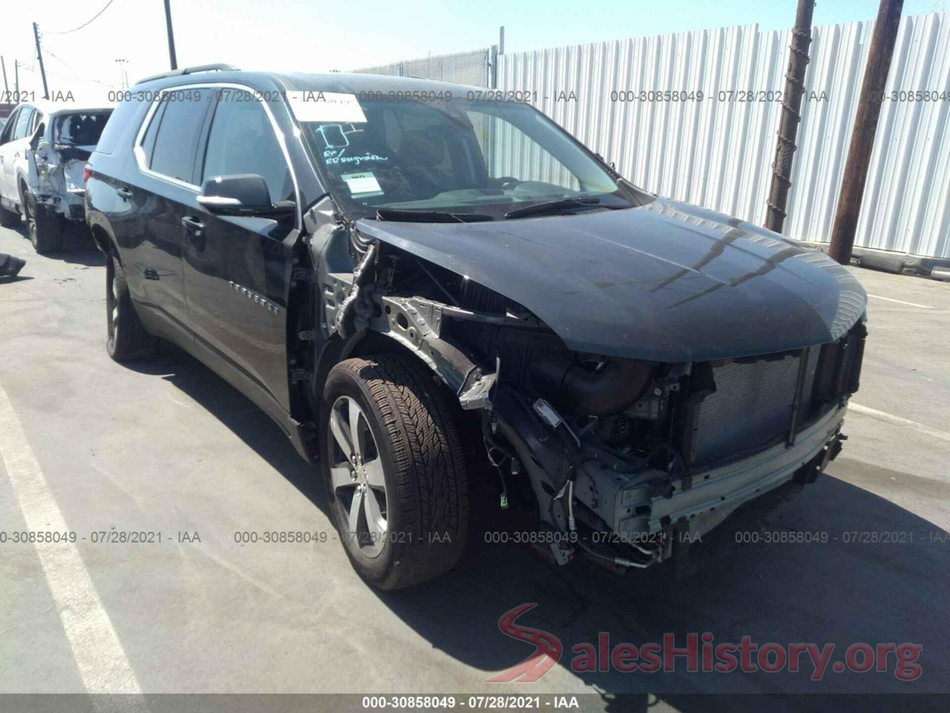 1GNERHKW1LJ317982 2020 CHEVROLET TRAVERSE