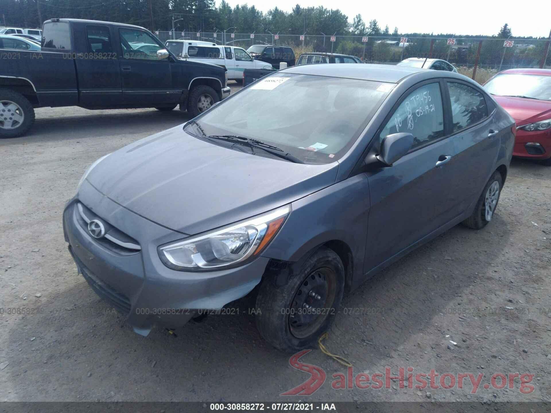 KMHCT4AE8HU196565 2017 HYUNDAI ACCENT