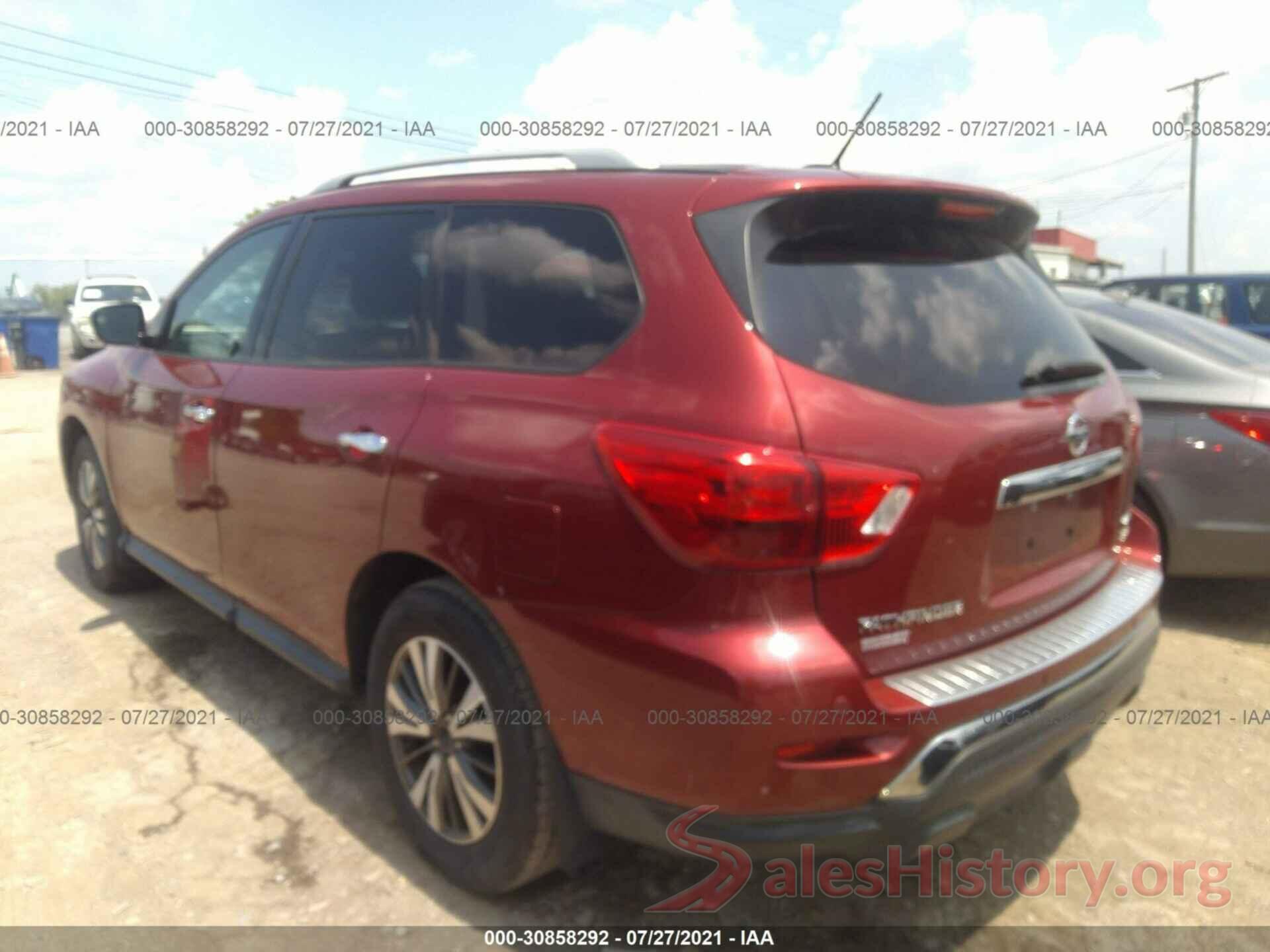 5N1DR2MM6HC694554 2017 NISSAN PATHFINDER