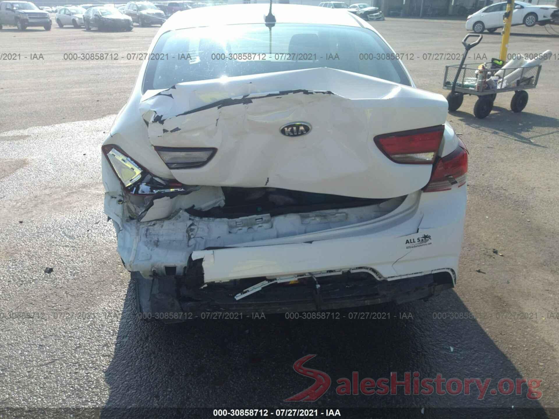 3KPA24ABXJE050791 2018 KIA RIO