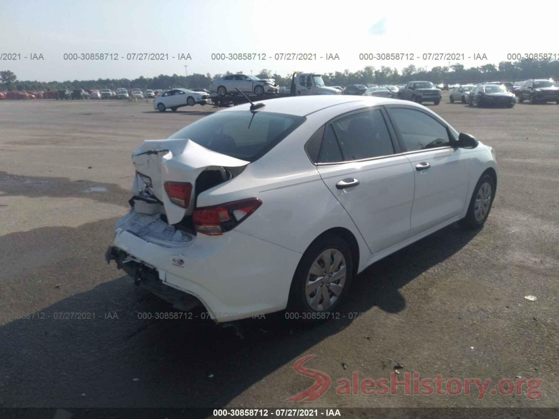 3KPA24ABXJE050791 2018 KIA RIO