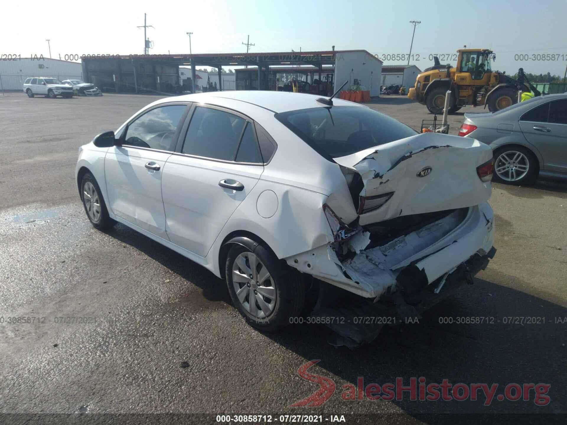 3KPA24ABXJE050791 2018 KIA RIO