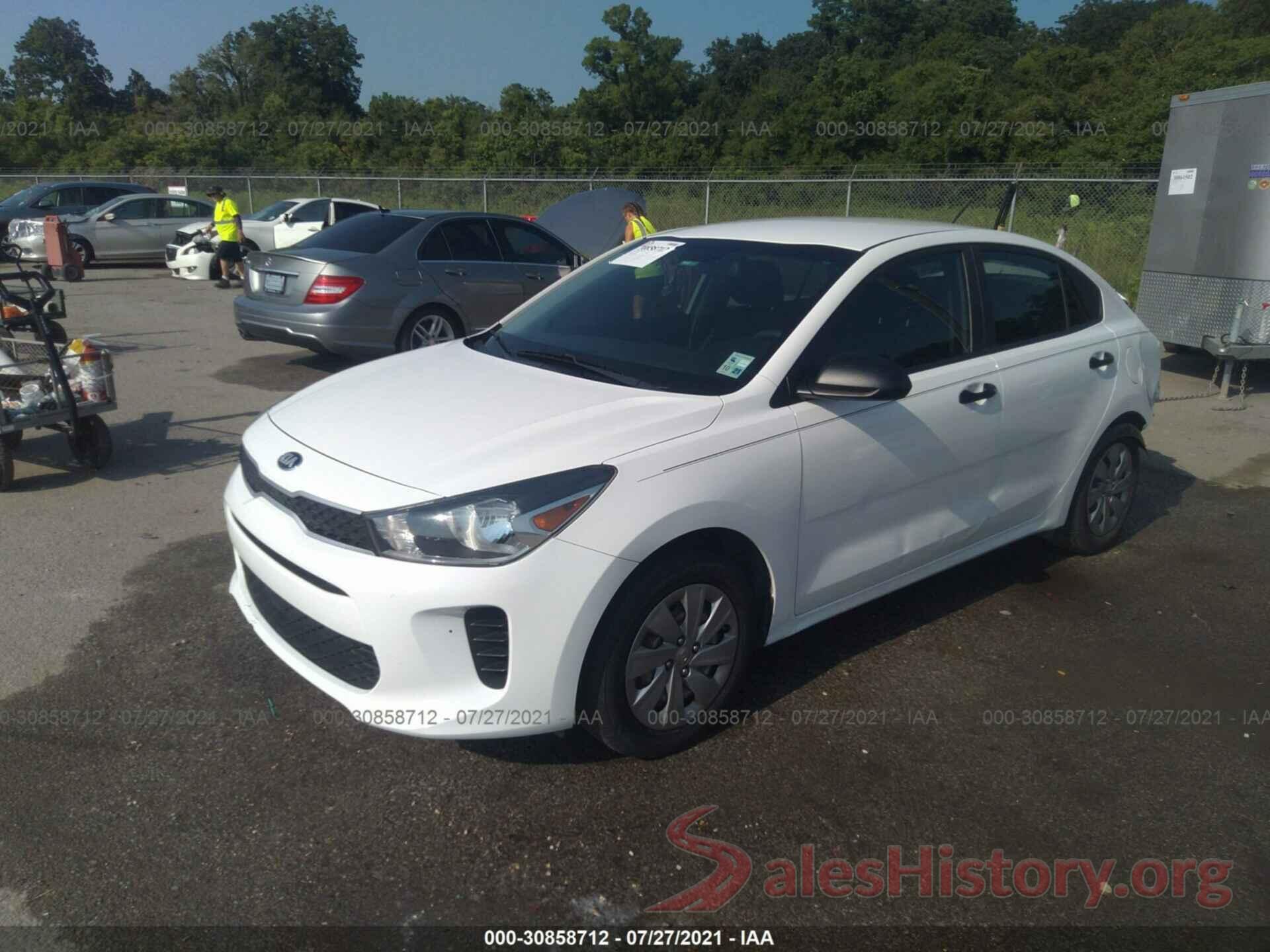 3KPA24ABXJE050791 2018 KIA RIO