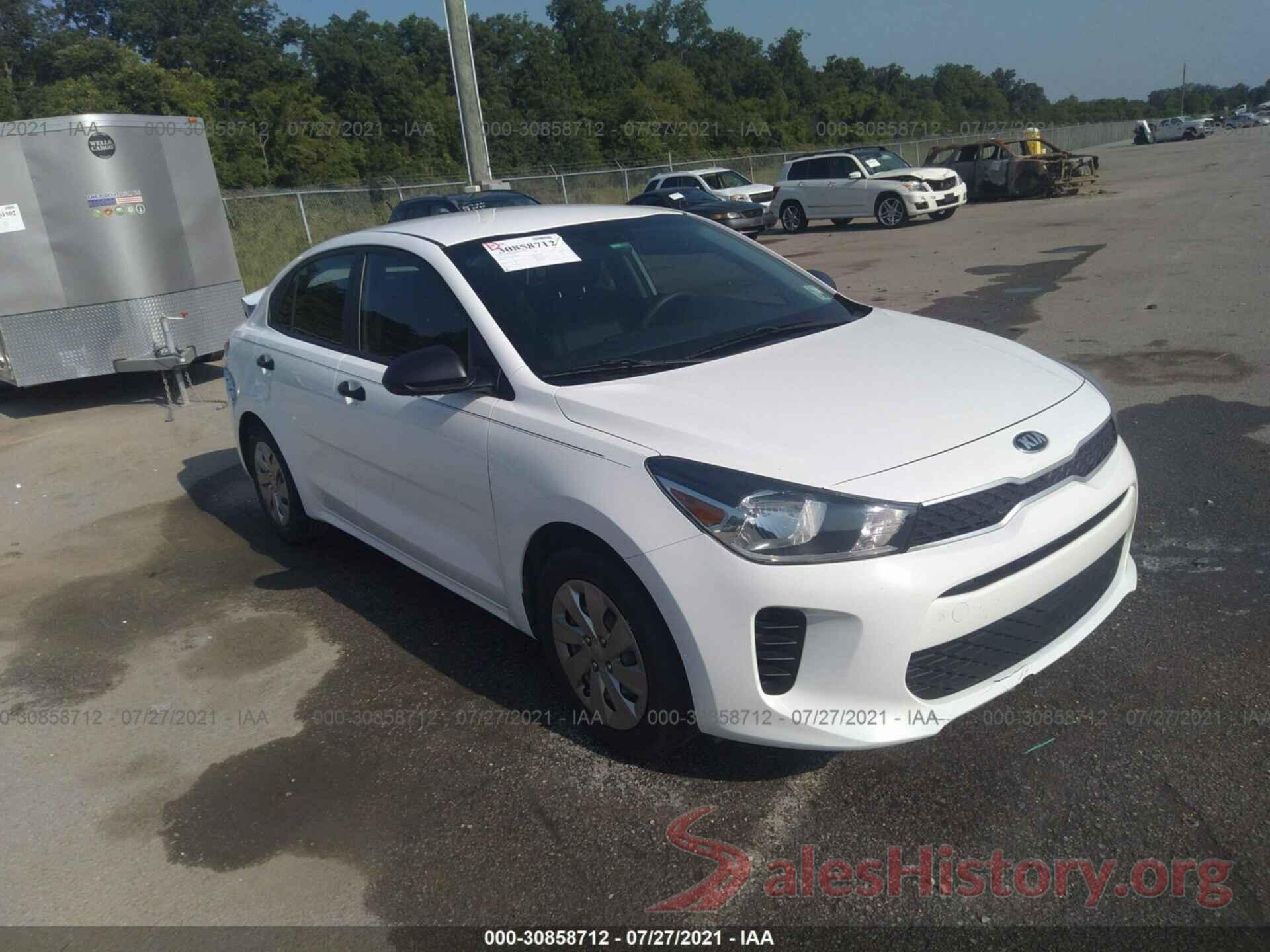 3KPA24ABXJE050791 2018 KIA RIO