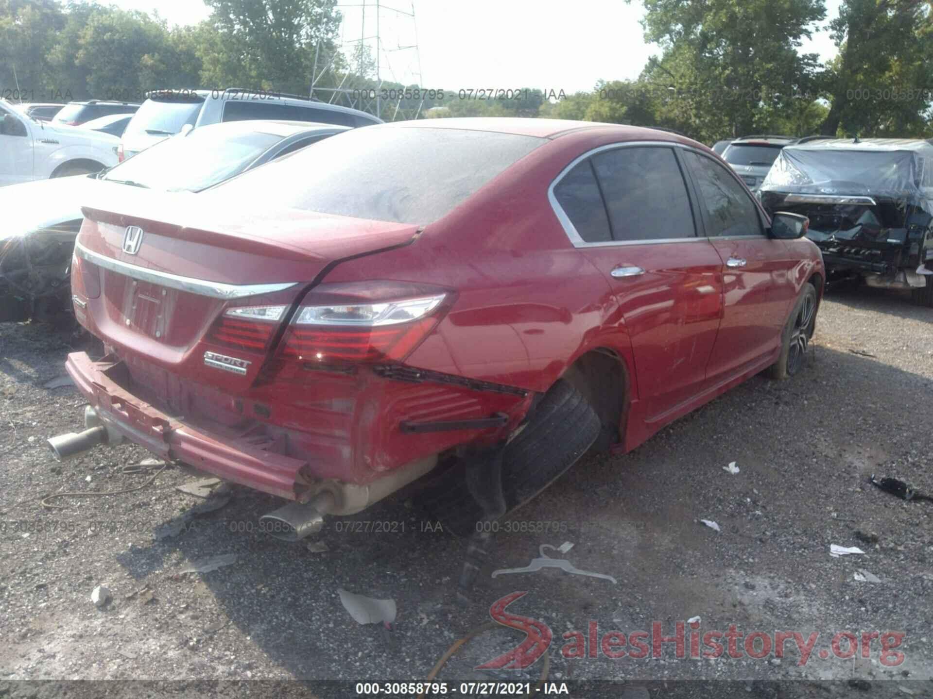 1HGCR2E15HA217938 2017 HONDA ACCORD SEDAN