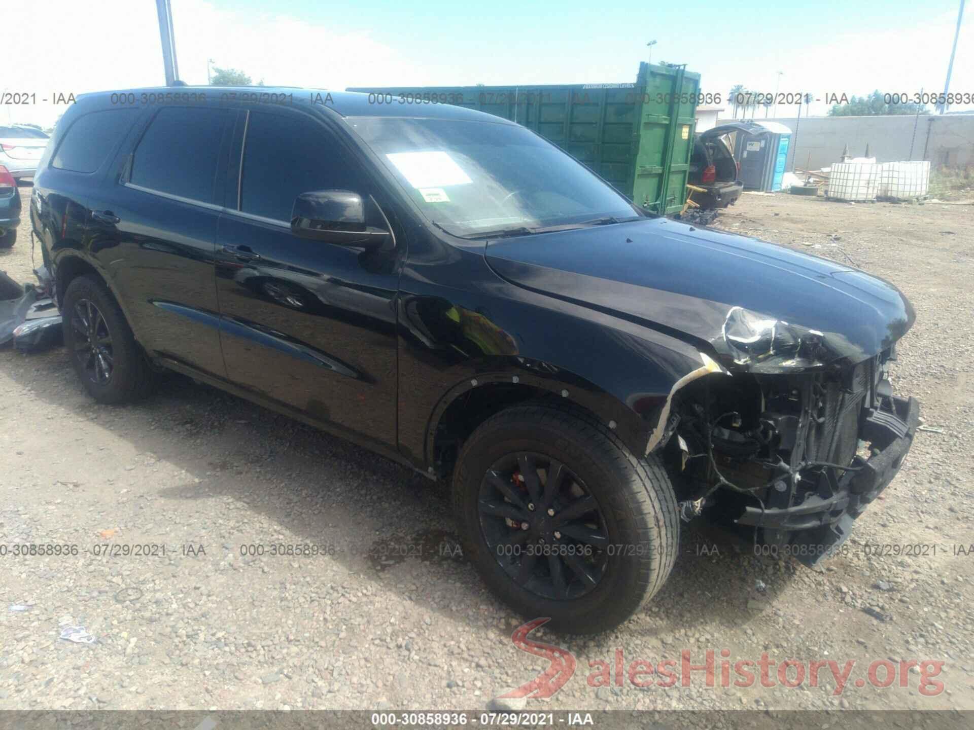 1C4RDHAG9JC100491 2018 DODGE DURANGO