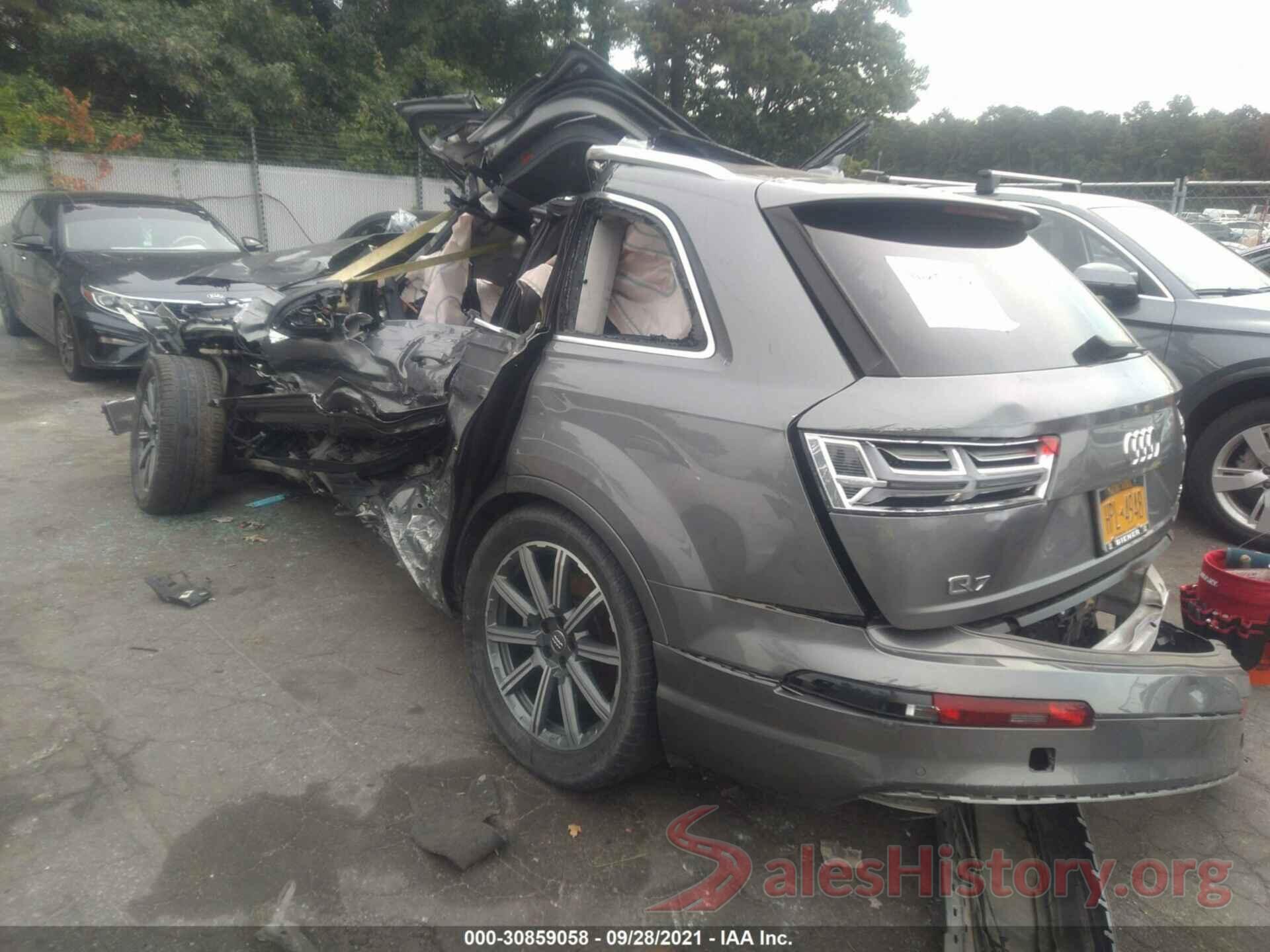 WA1VAAF72HD051608 2017 AUDI Q7