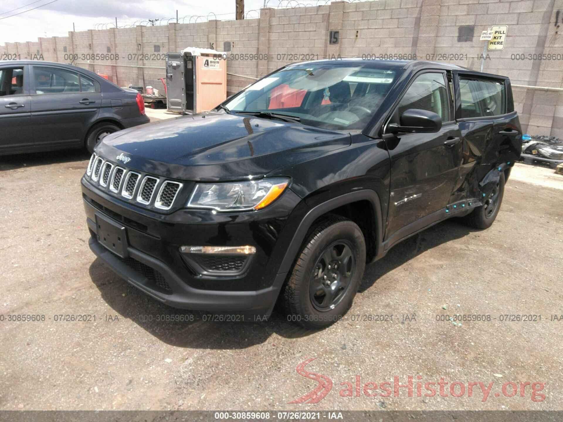 3C4NJCAB9LT122366 2020 JEEP COMPASS