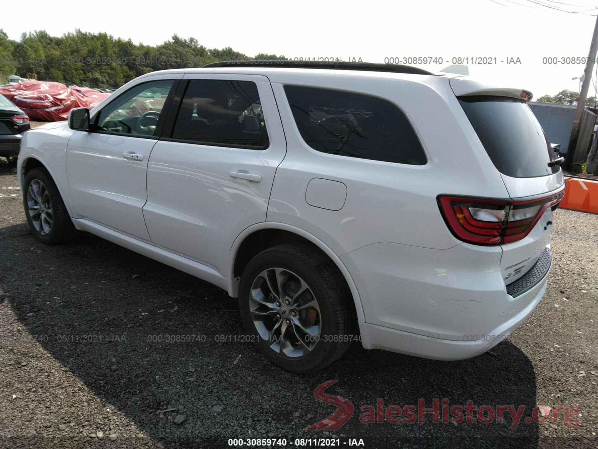 1C4RDJDGXLC124255 2020 DODGE DURANGO