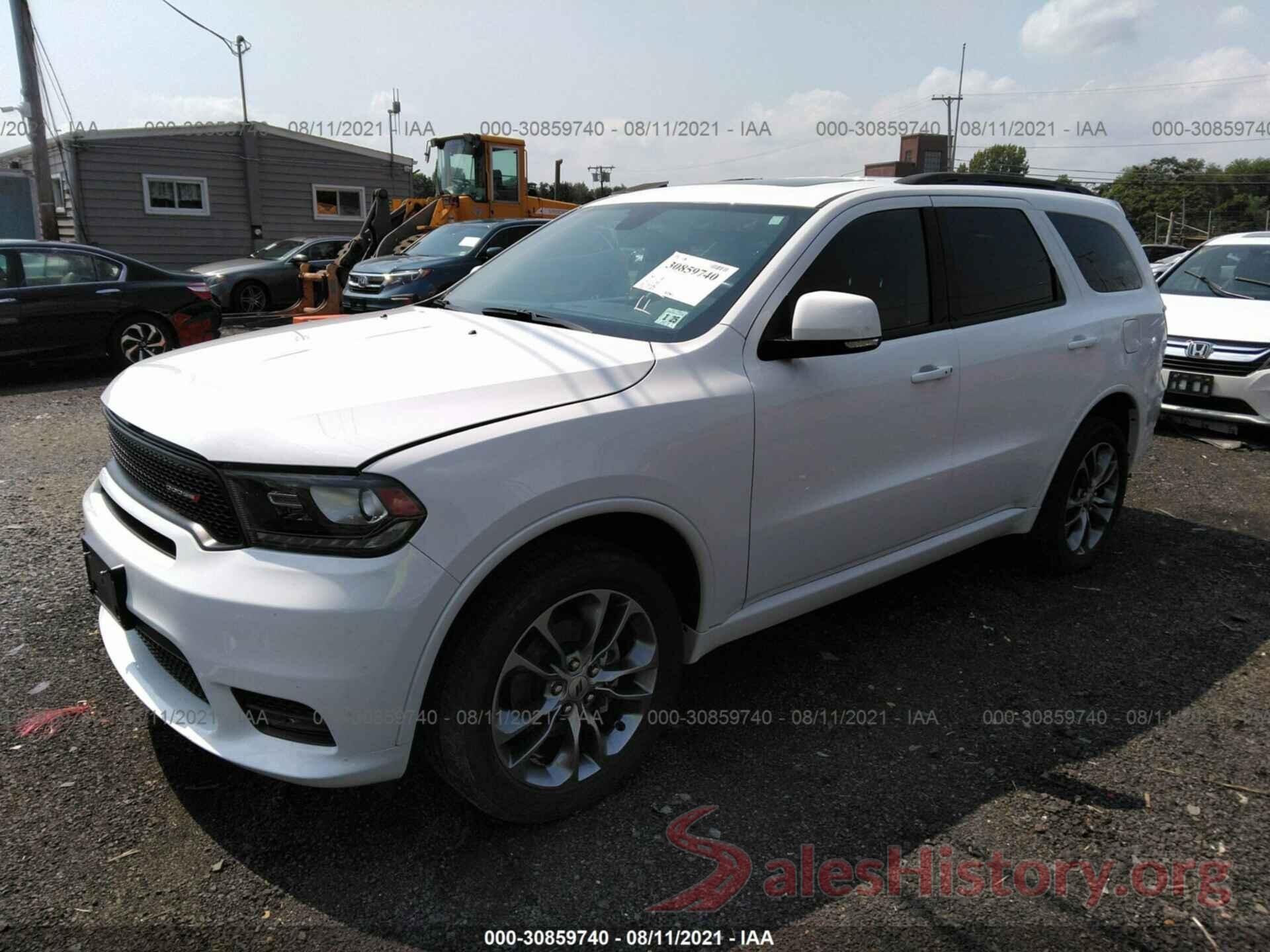 1C4RDJDGXLC124255 2020 DODGE DURANGO