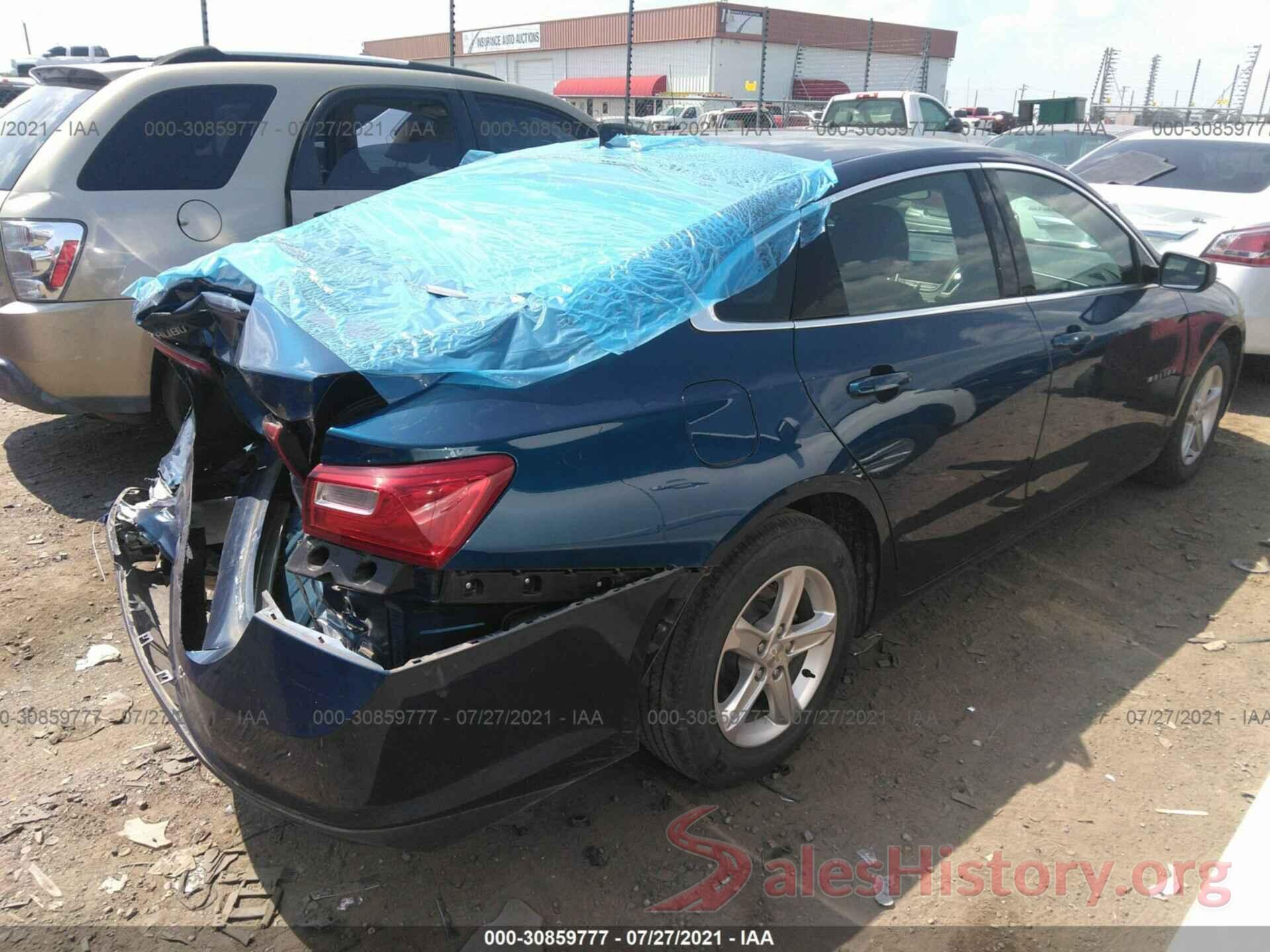 1G1ZC5ST0KF208780 2019 CHEVROLET MALIBU