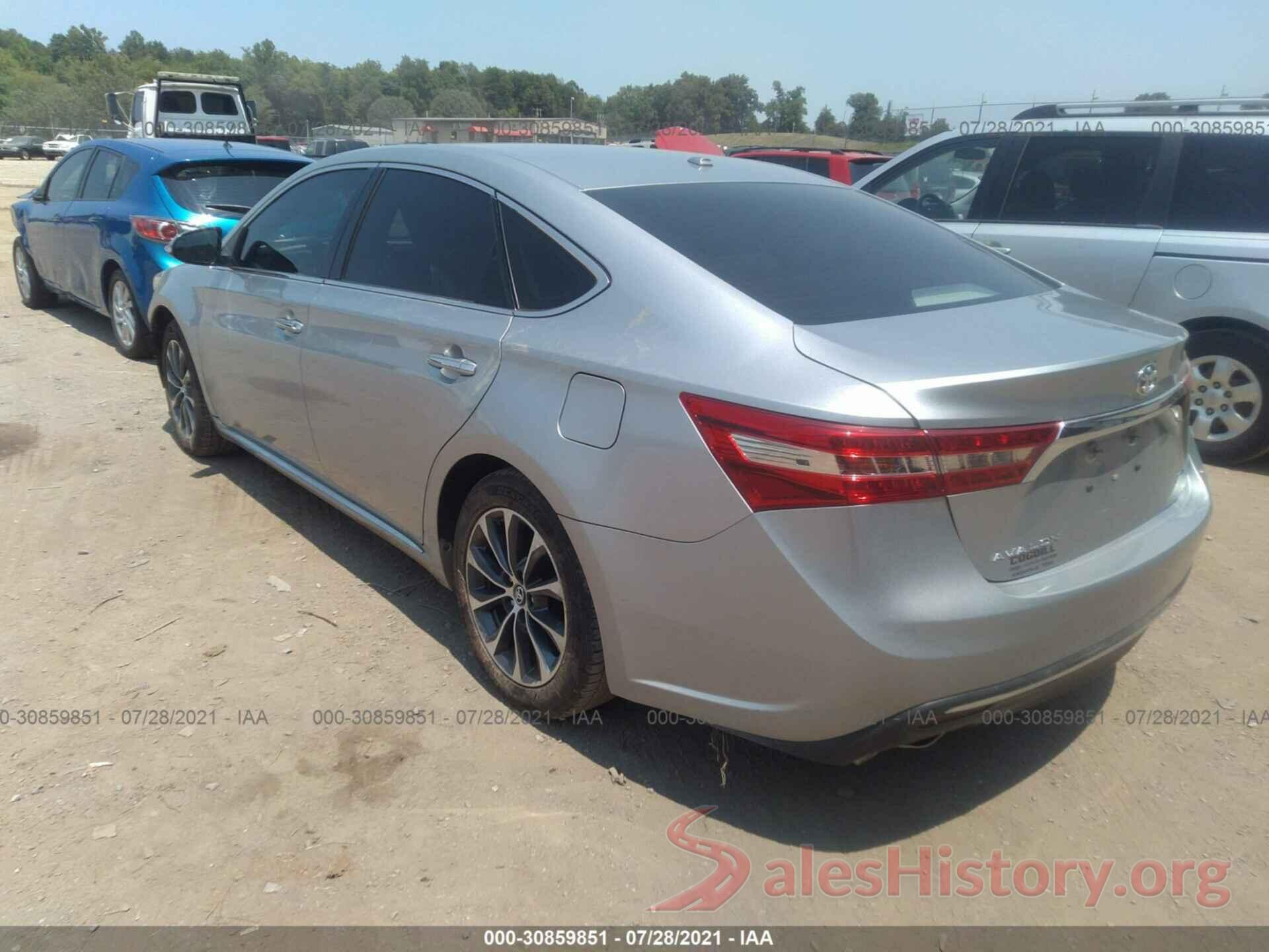 4T1BK1EB1GU226145 2016 TOYOTA AVALON