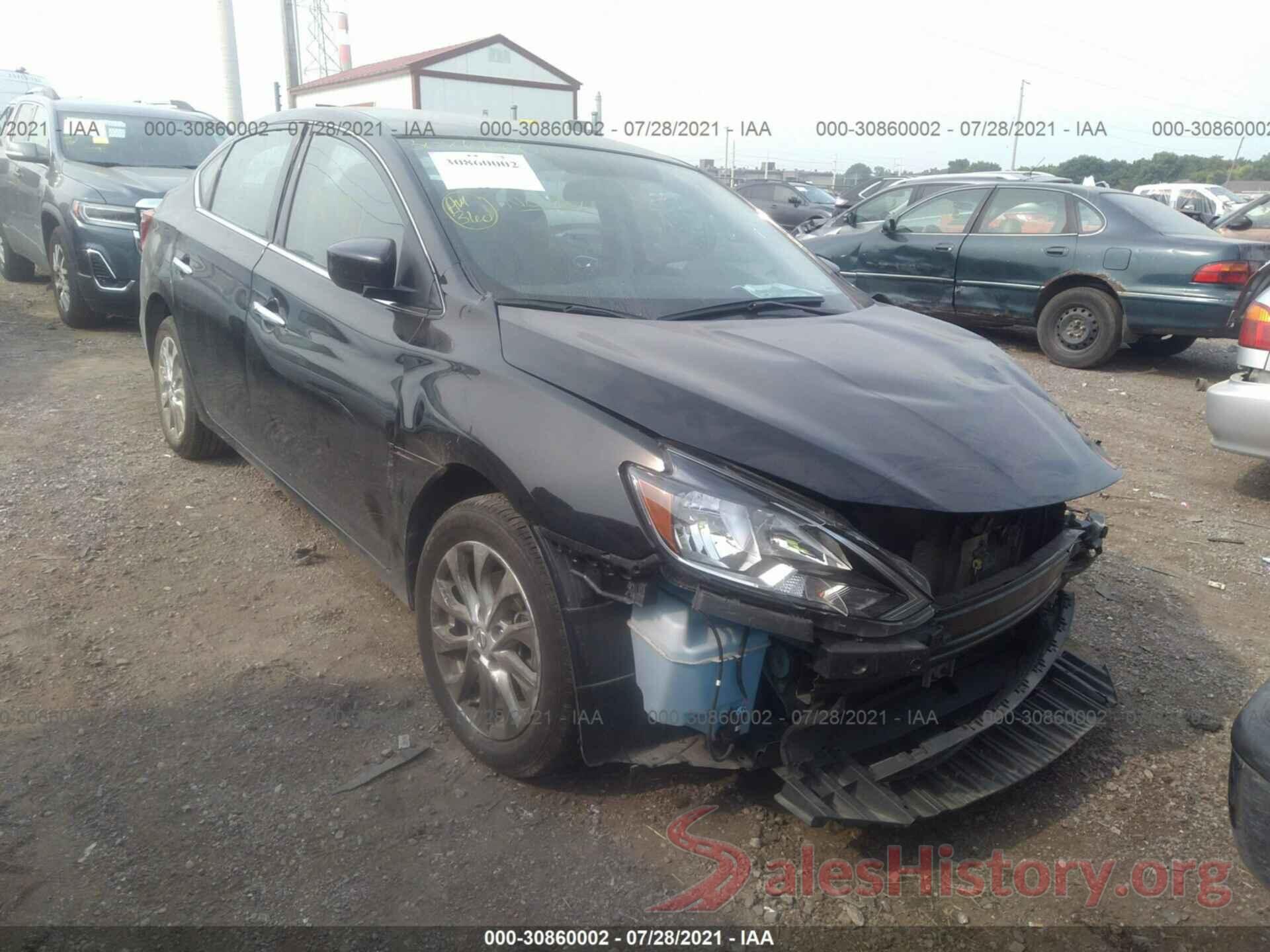 3N1AB7AP1KL626877 2019 NISSAN SENTRA