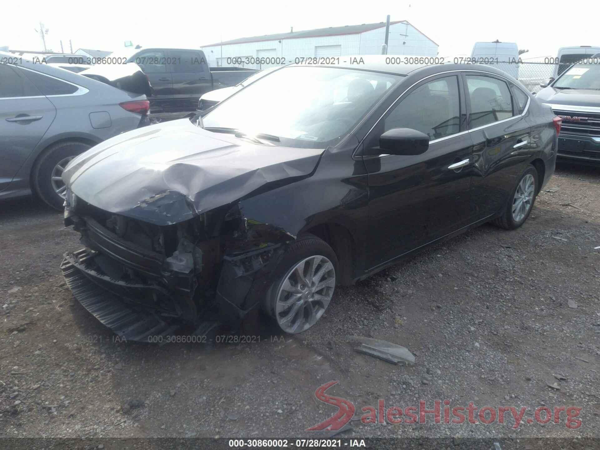 3N1AB7AP1KL626877 2019 NISSAN SENTRA