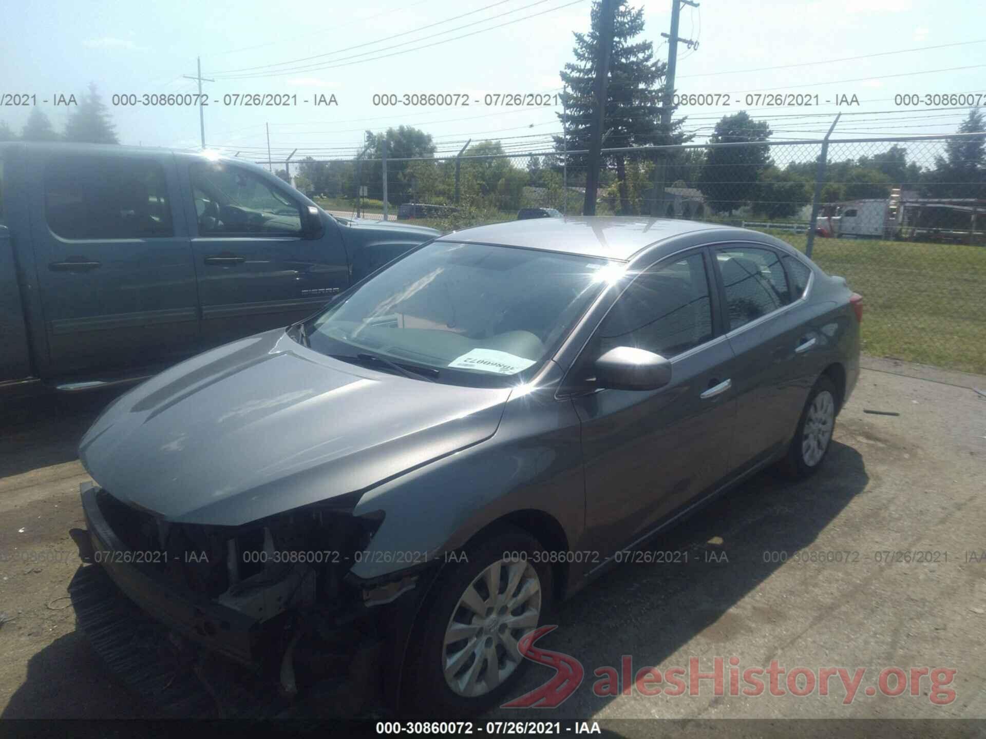 3N1AB7AP1JY291783 2018 NISSAN SENTRA