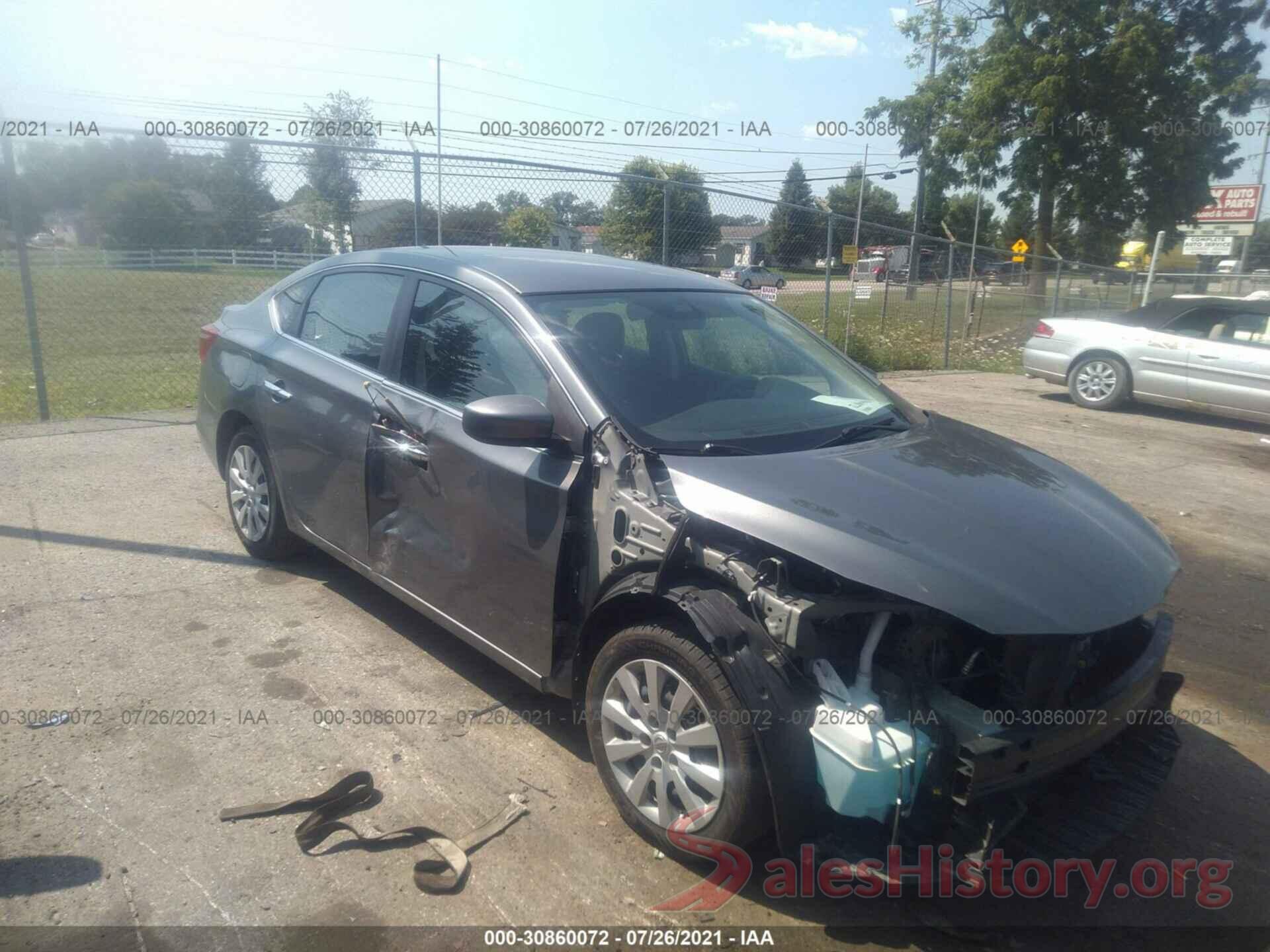 3N1AB7AP1JY291783 2018 NISSAN SENTRA