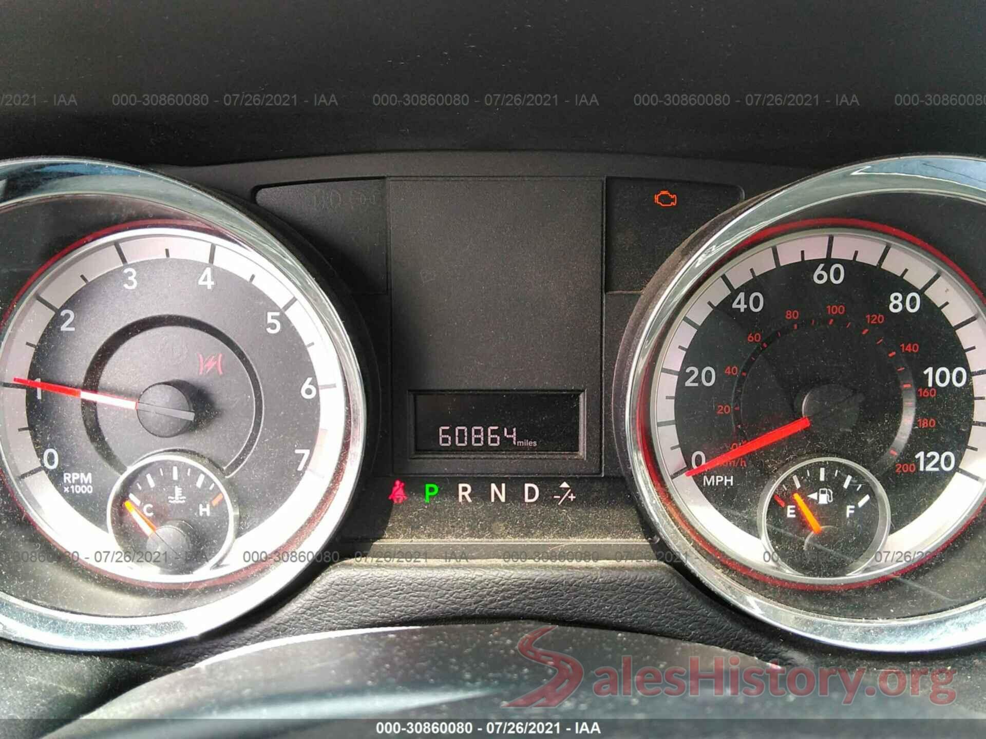 2C4RDGBGXGR125229 2016 DODGE GRAND CARAVAN