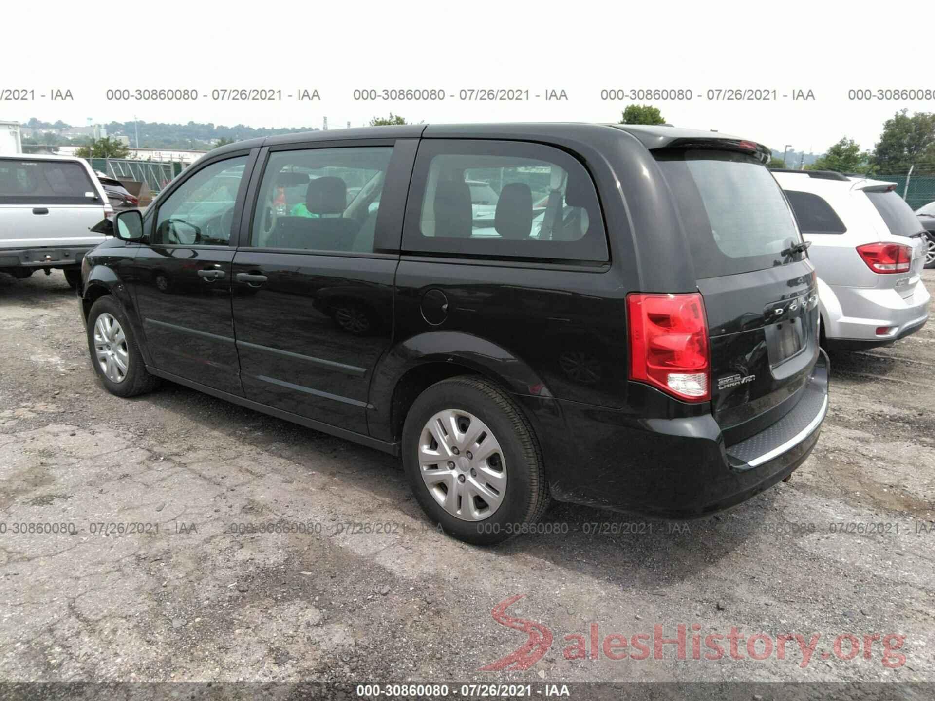 2C4RDGBGXGR125229 2016 DODGE GRAND CARAVAN