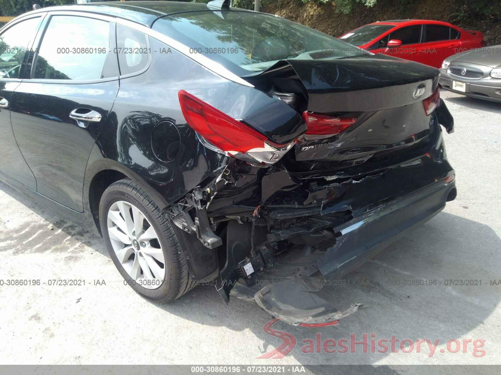 5XXGU4L3XJG204255 2018 KIA OPTIMA