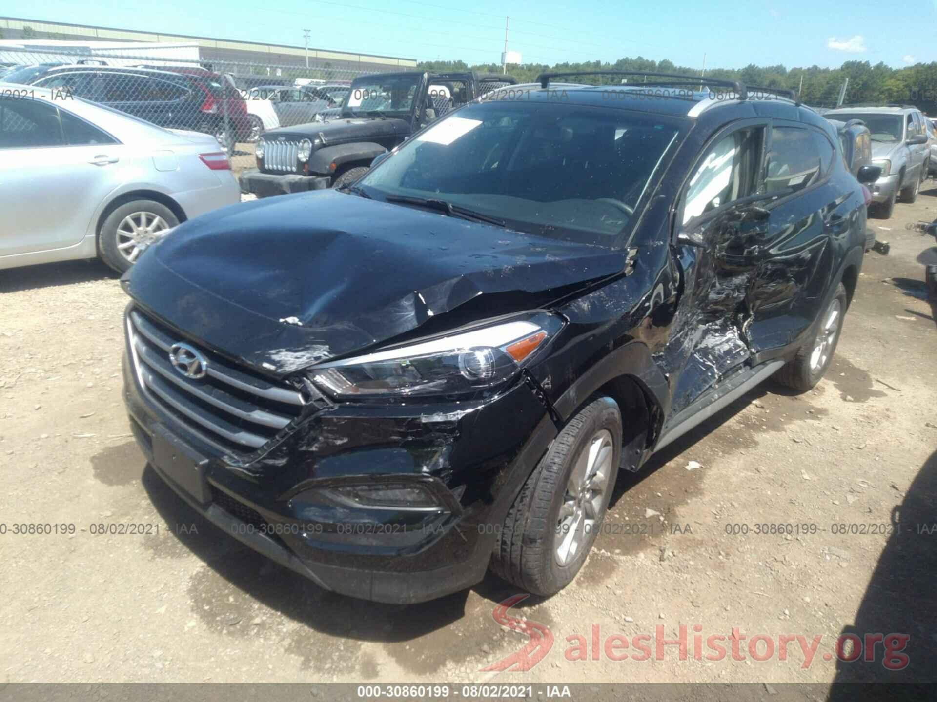 KM8J3CA4XJU697908 2018 HYUNDAI TUCSON