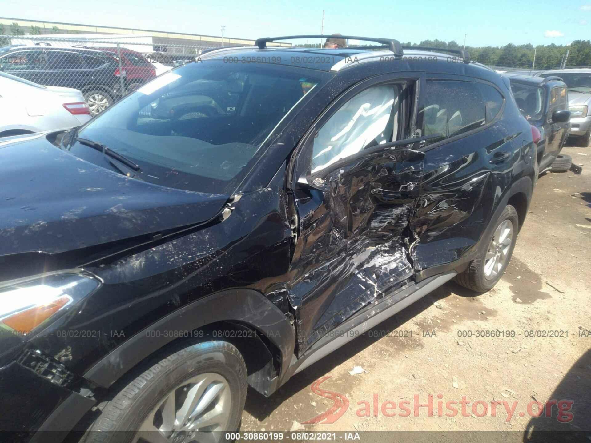 KM8J3CA4XJU697908 2018 HYUNDAI TUCSON