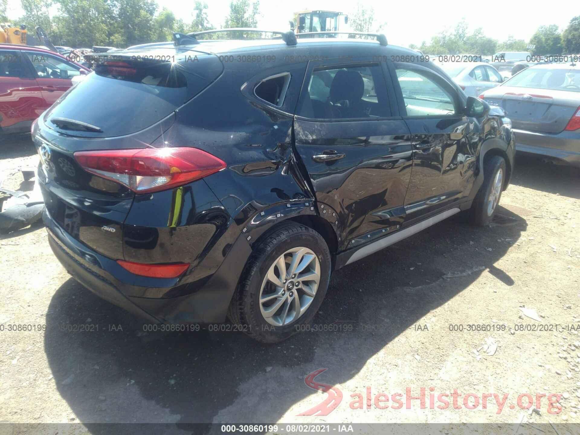 KM8J3CA4XJU697908 2018 HYUNDAI TUCSON