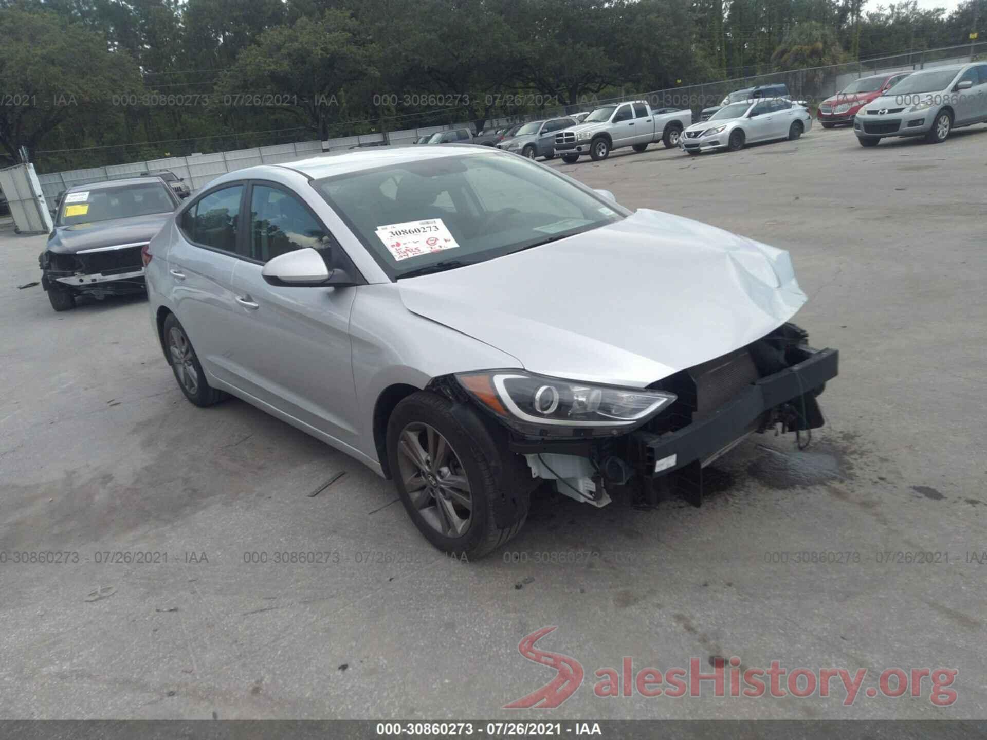 5NPD84LF4JH235717 2018 HYUNDAI ELANTRA