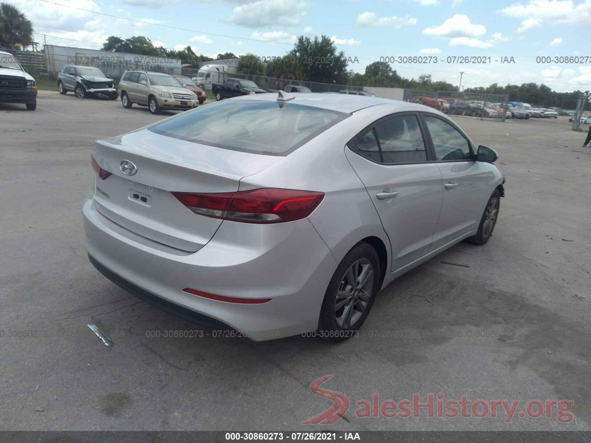 5NPD84LF4JH235717 2018 HYUNDAI ELANTRA