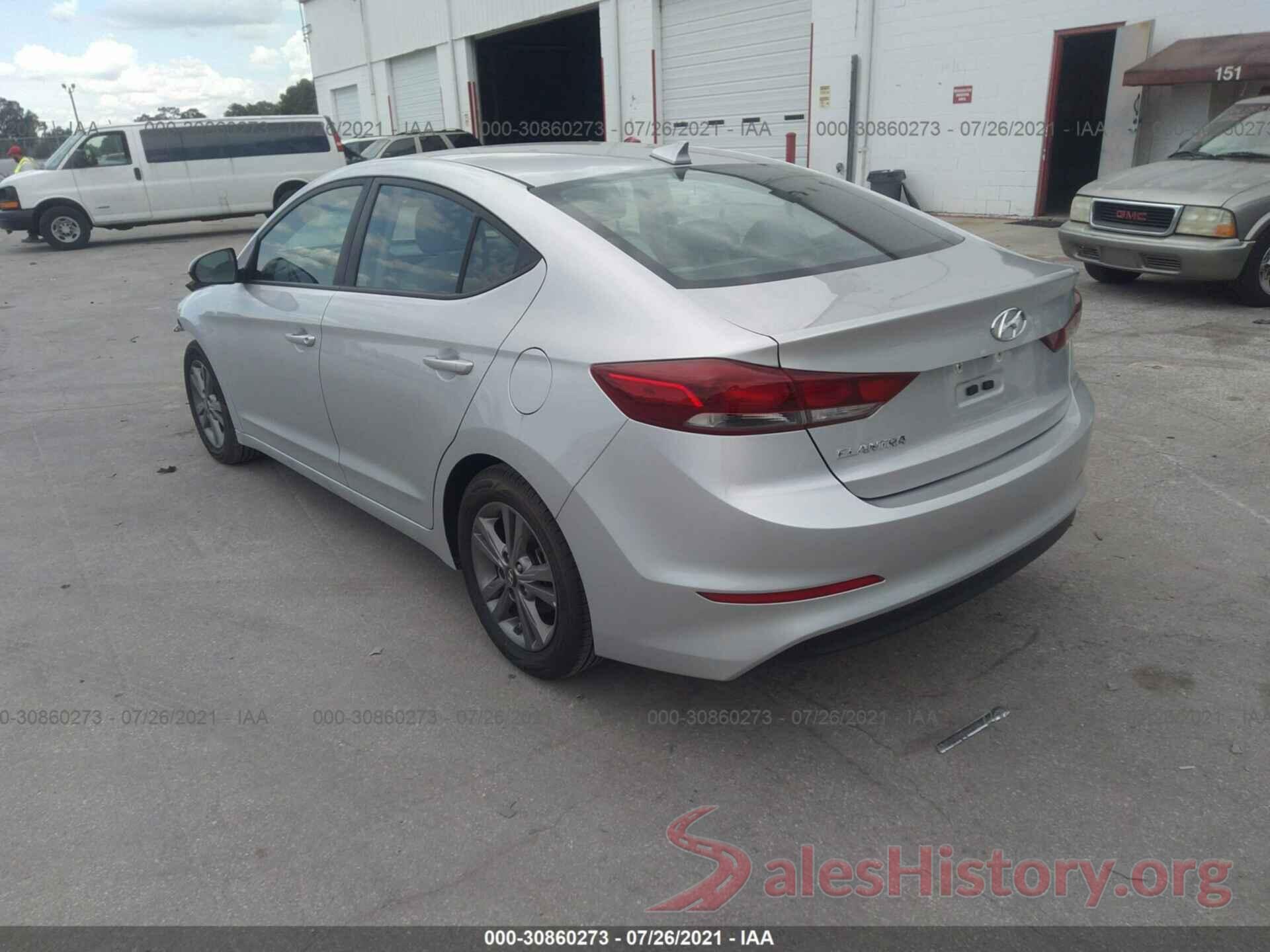 5NPD84LF4JH235717 2018 HYUNDAI ELANTRA