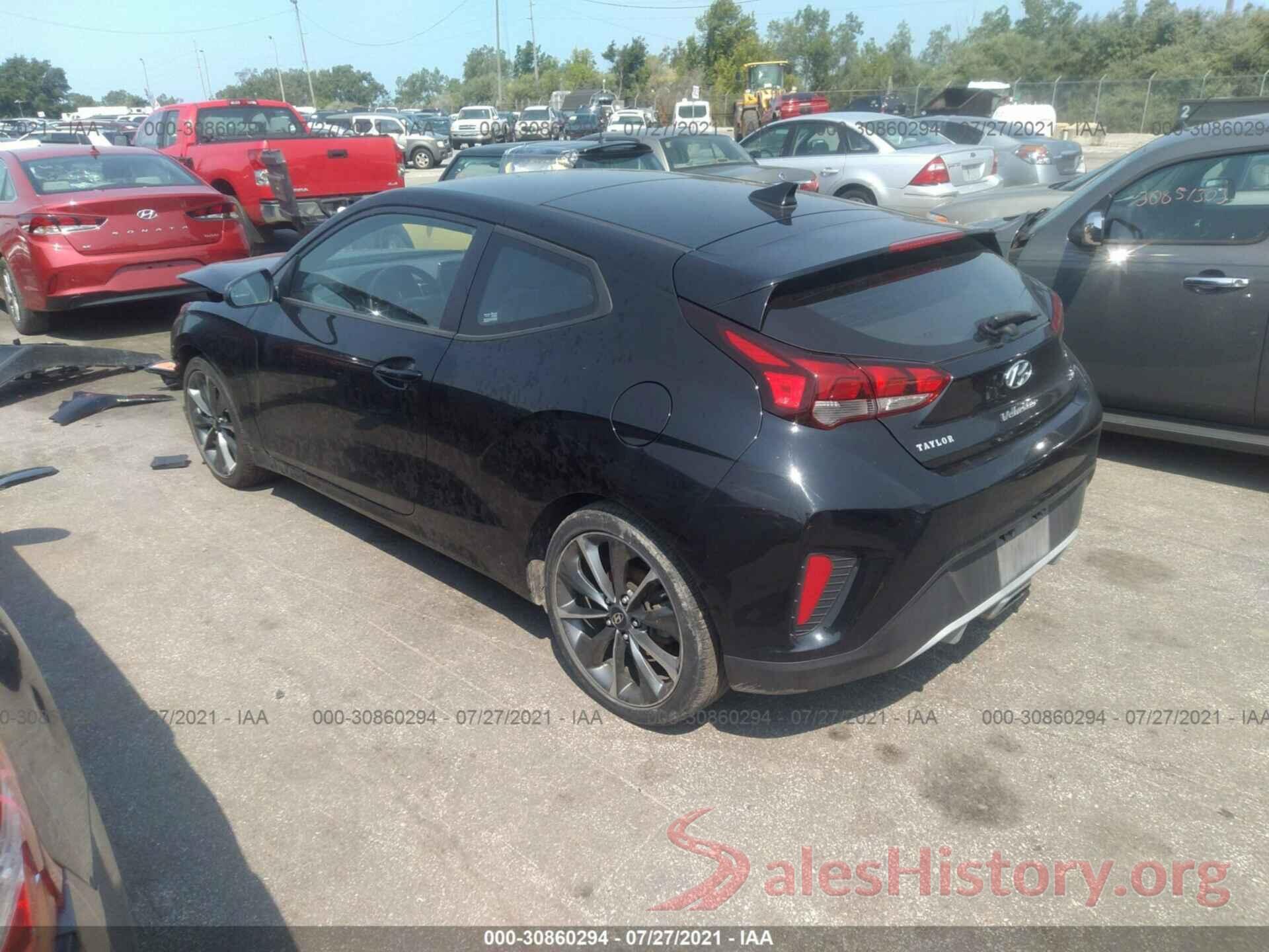 KMHTG6AF1KU003639 2019 HYUNDAI VELOSTER