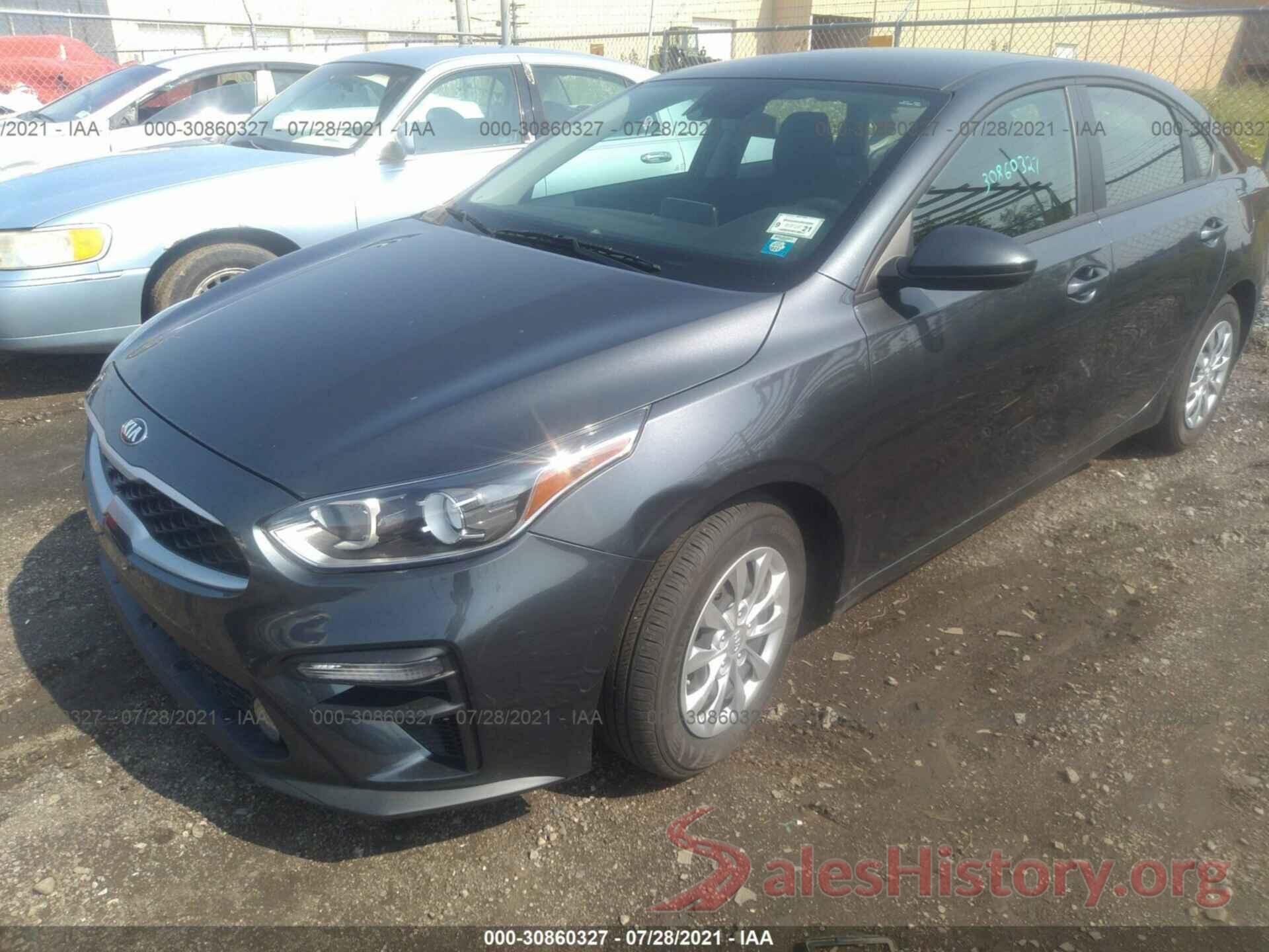 3KPF24AD6KE129044 2019 KIA FORTE