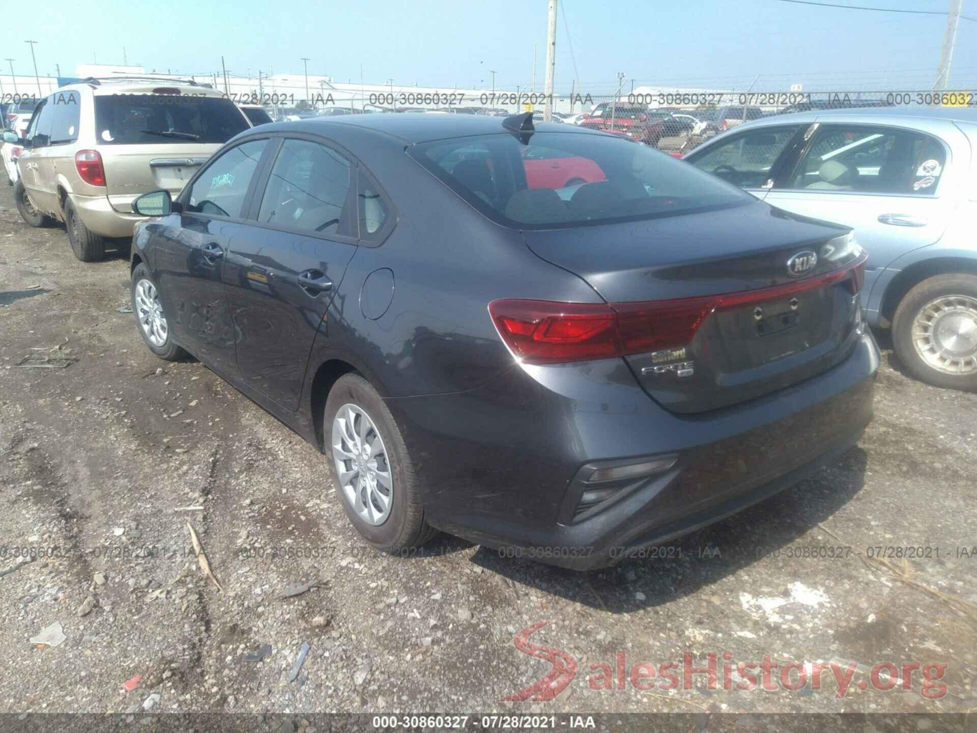 3KPF24AD6KE129044 2019 KIA FORTE