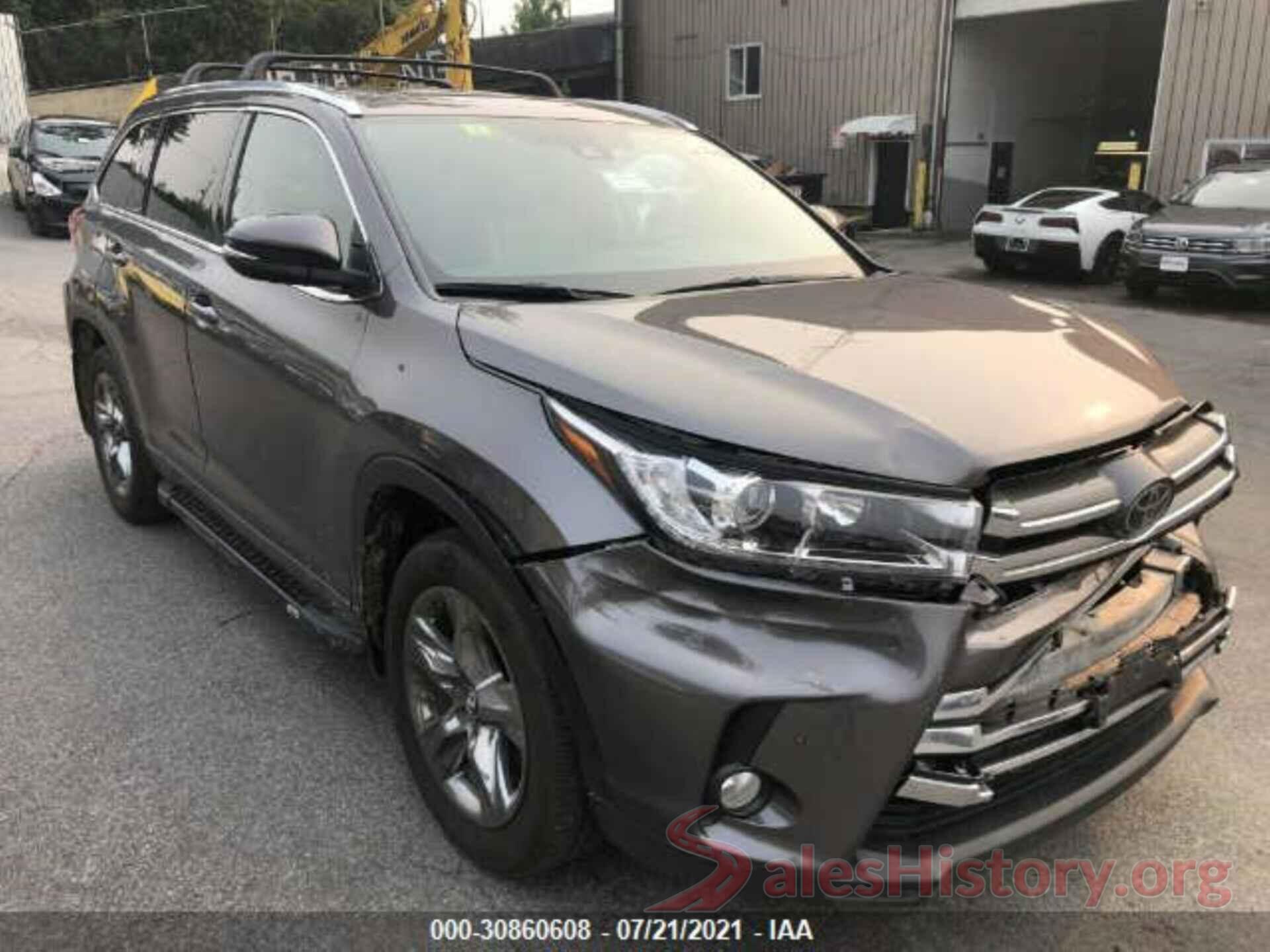 5TDDZRFH7JS858590 2018 TOYOTA HIGHLANDER