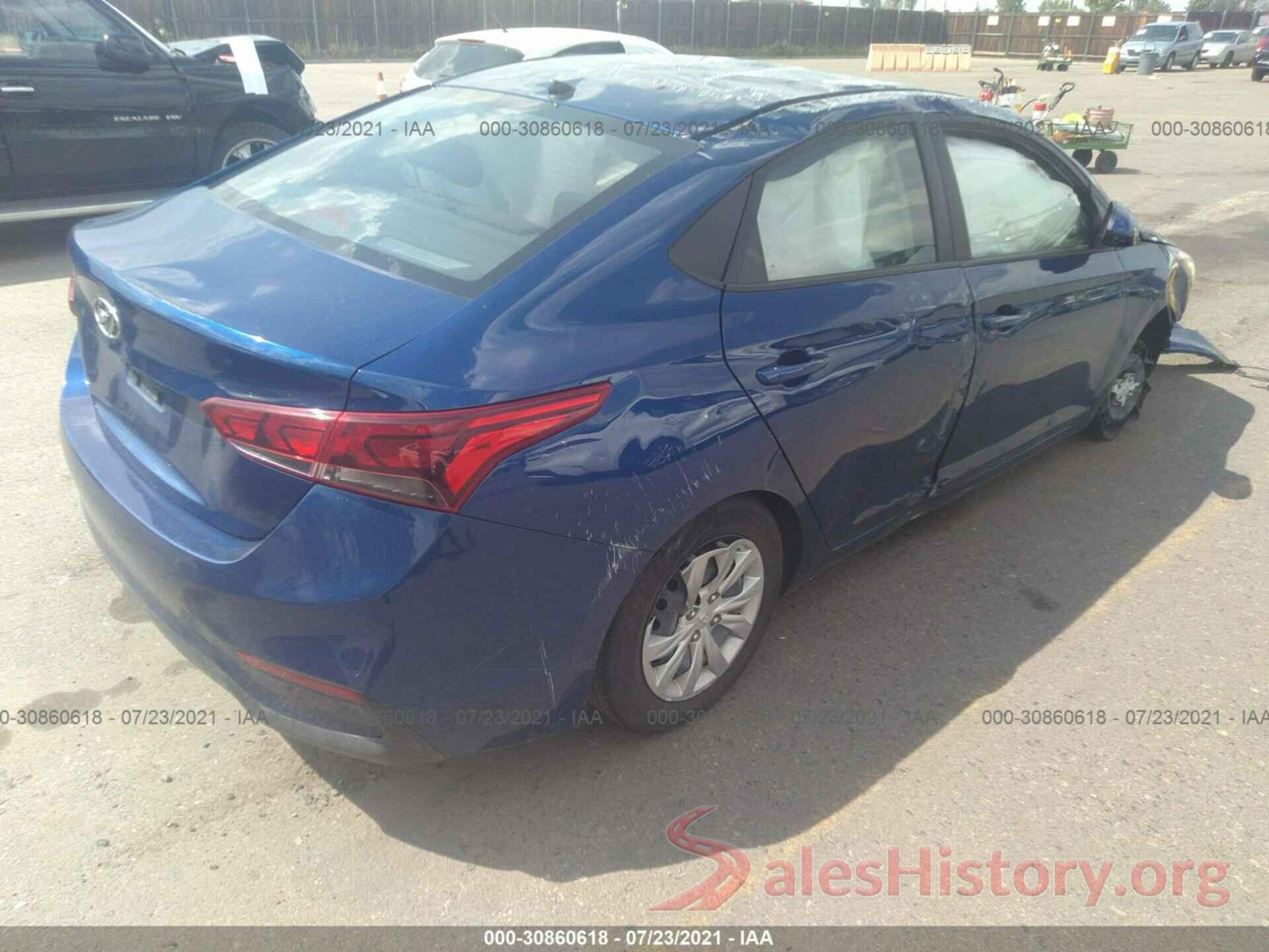 3KPC24A6XLE112303 2020 HYUNDAI ACCENT