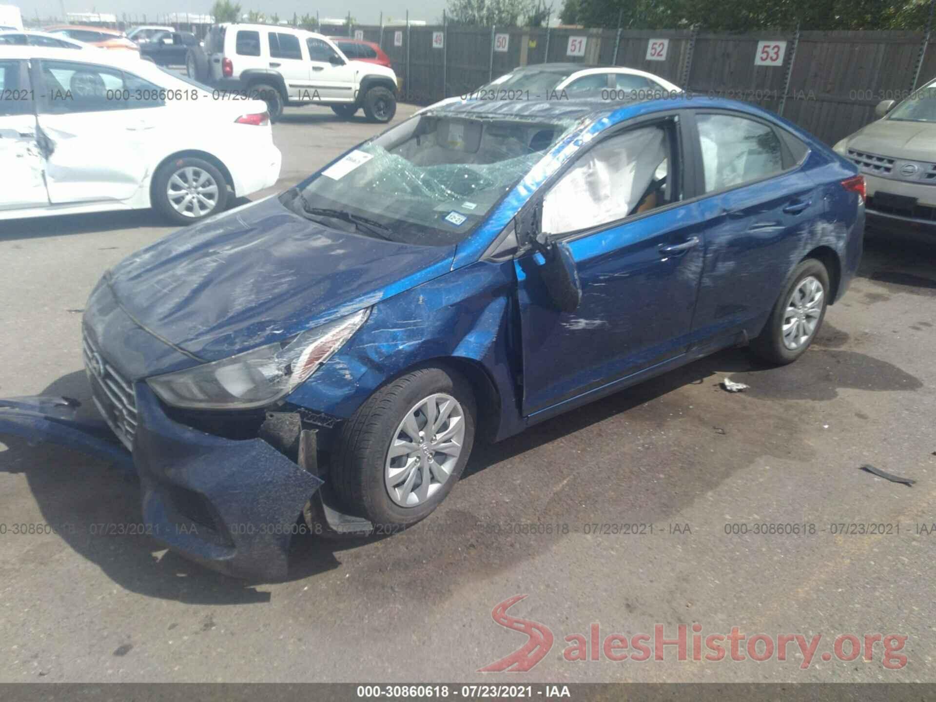 3KPC24A6XLE112303 2020 HYUNDAI ACCENT