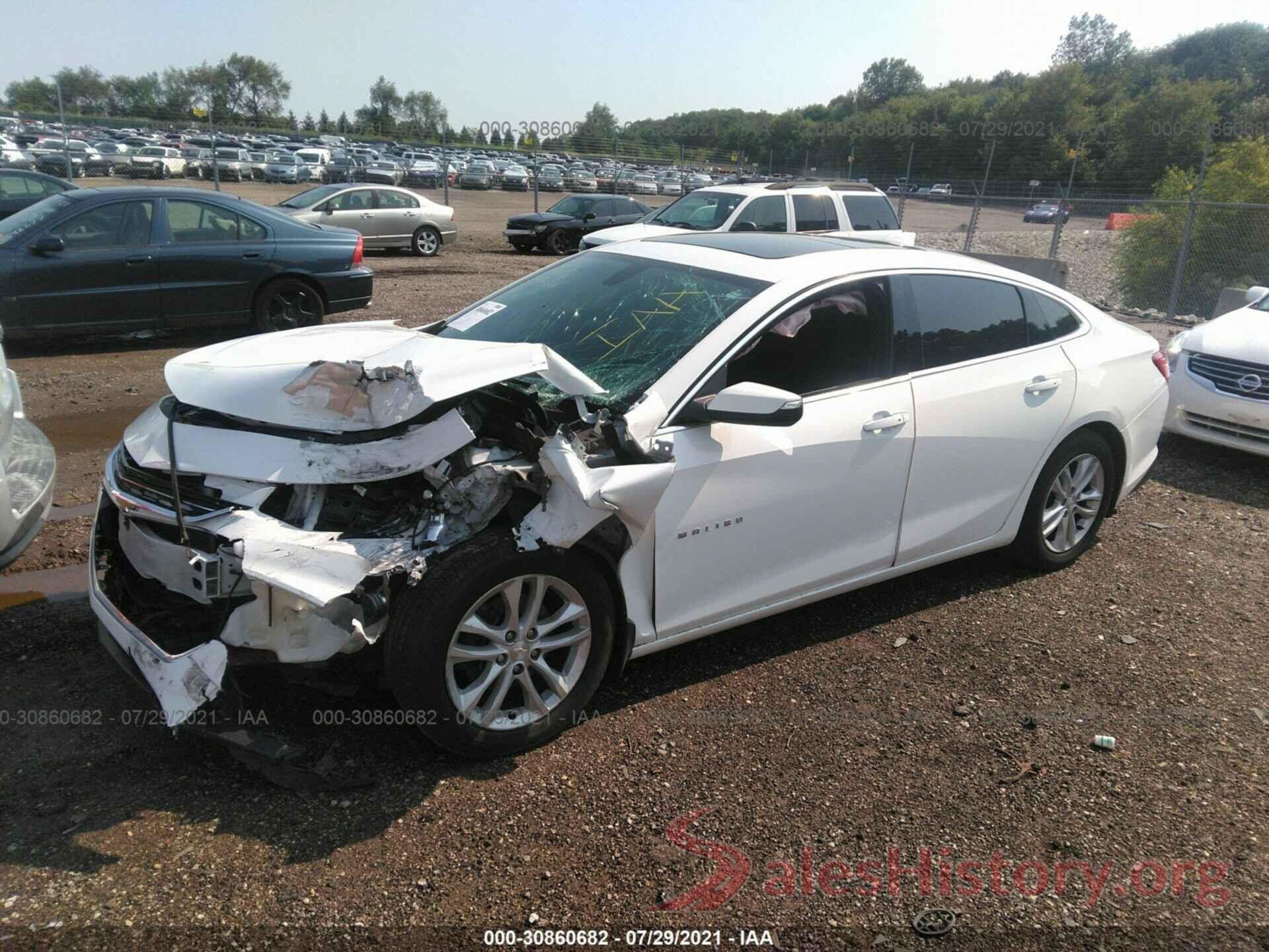 1G1ZE5ST5GF323571 2016 CHEVROLET MALIBU