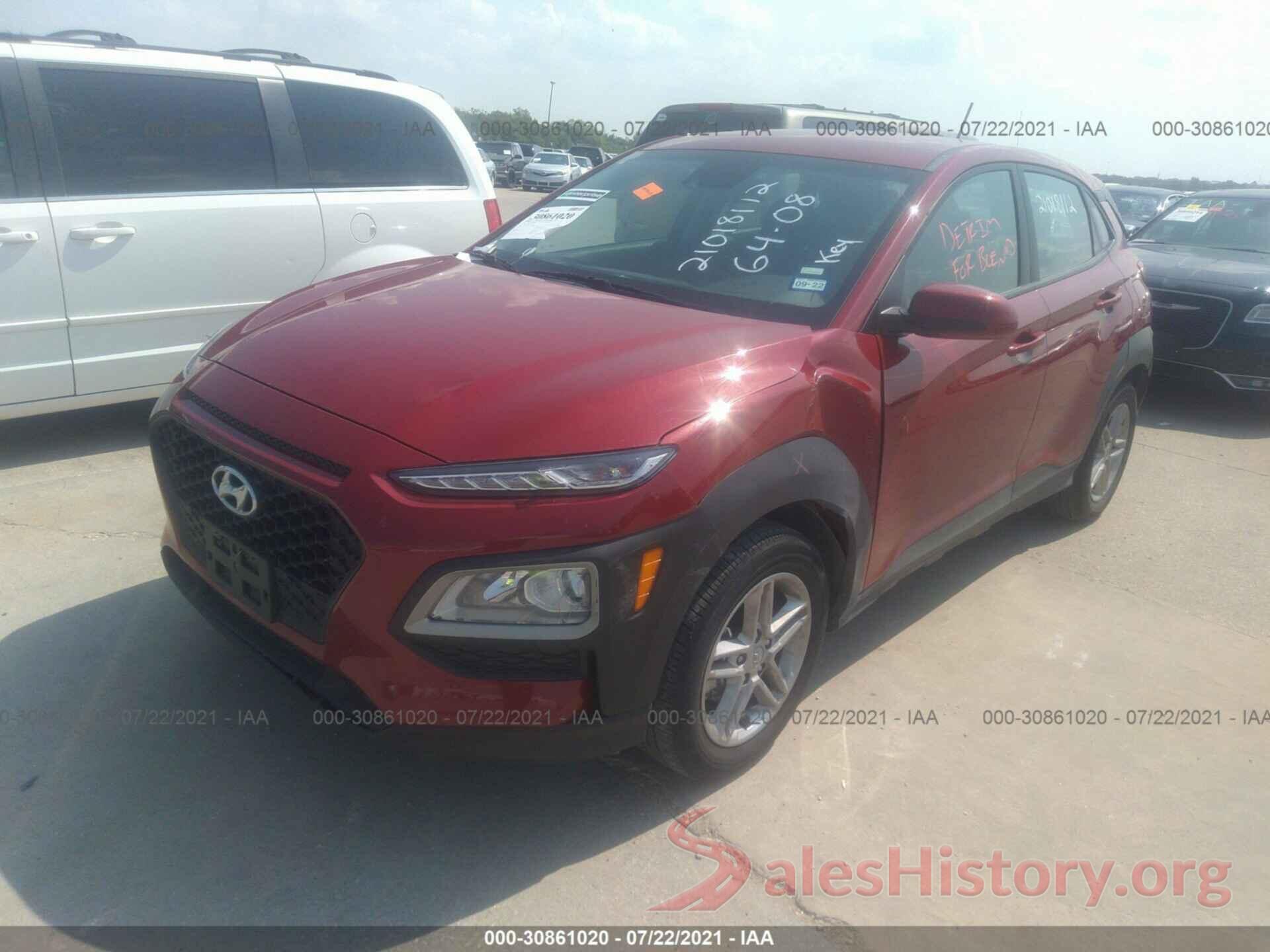 KM8K12AA0MU645170 2021 HYUNDAI KONA