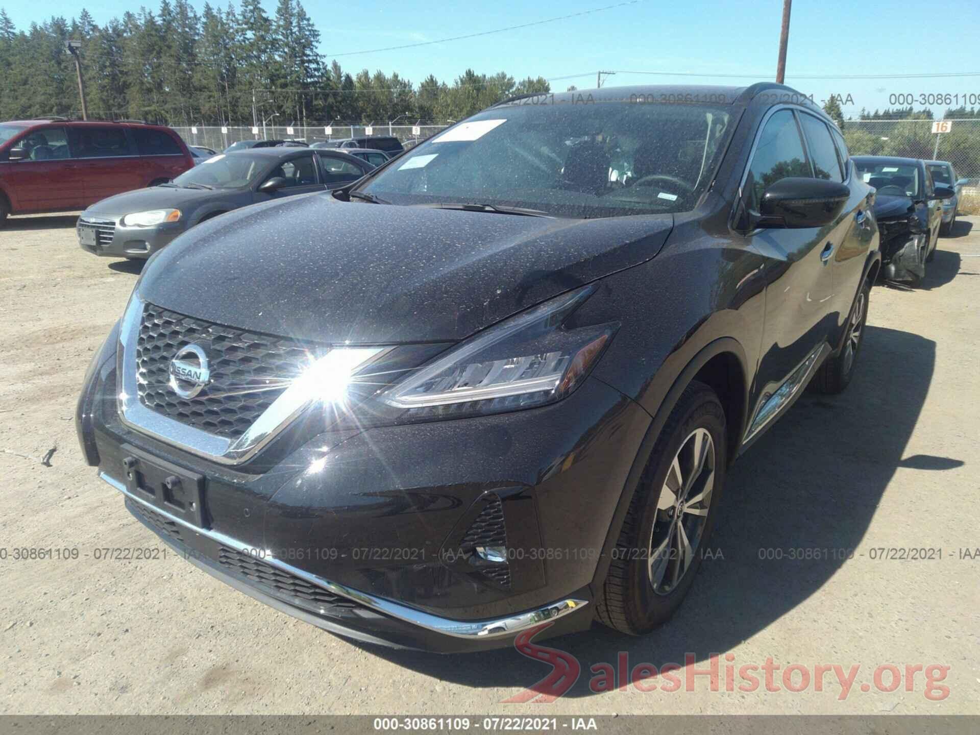 5N1AZ2BS2MC116644 2021 NISSAN MURANO