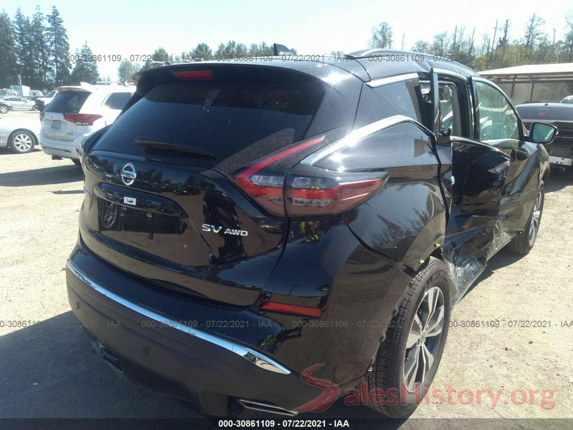 5N1AZ2BS2MC116644 2021 NISSAN MURANO